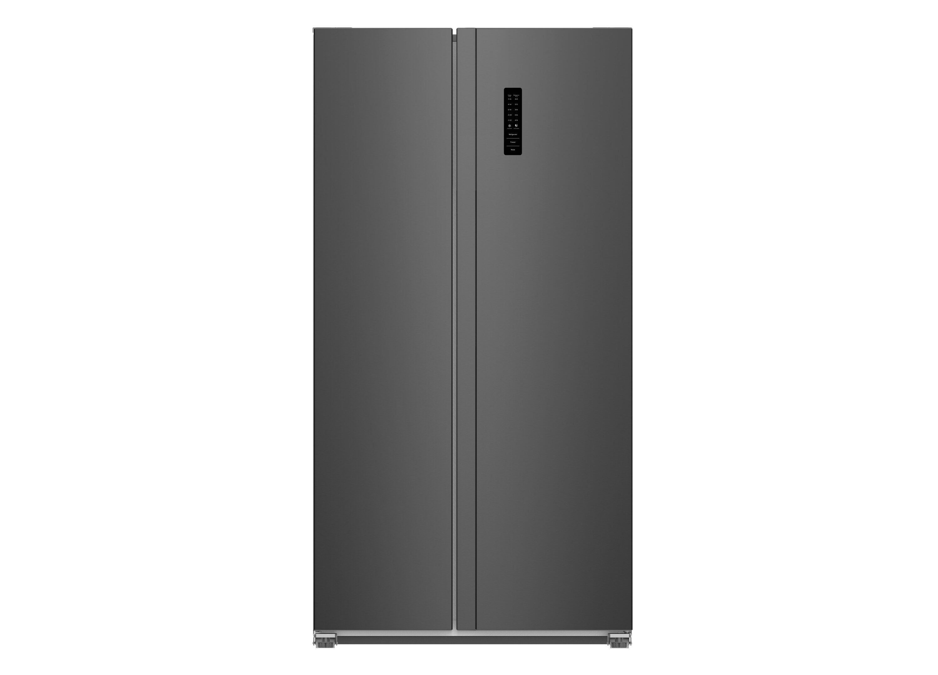 Refrigerador empotrable de 18.8 pies cúbicos de acero inoxidable lado a lado de Impecca (W-RS1963STG-697)