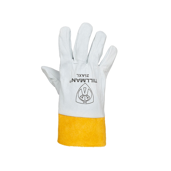 Guantes de Soldadura Tillman TIG, Palma de Venado, L, Par - 25AL