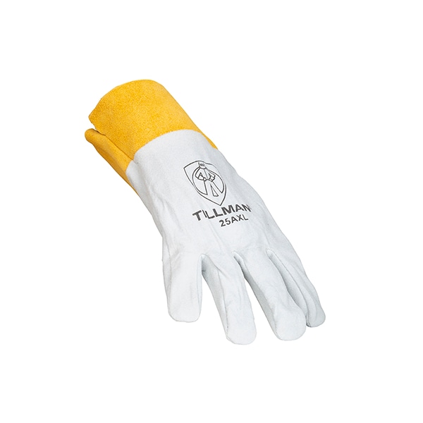 Guantes de Soldadura Tillman TIG, Palma de Venado, L, Par - 25AL