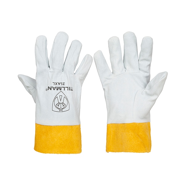 Guantes de Soldadura Tillman TIG, Palma de Venado, L, Par - 25AL