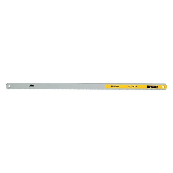 Dewalt Hacksaw Blade, 12 In., 18 TPI, PK2 - DWHT20551
