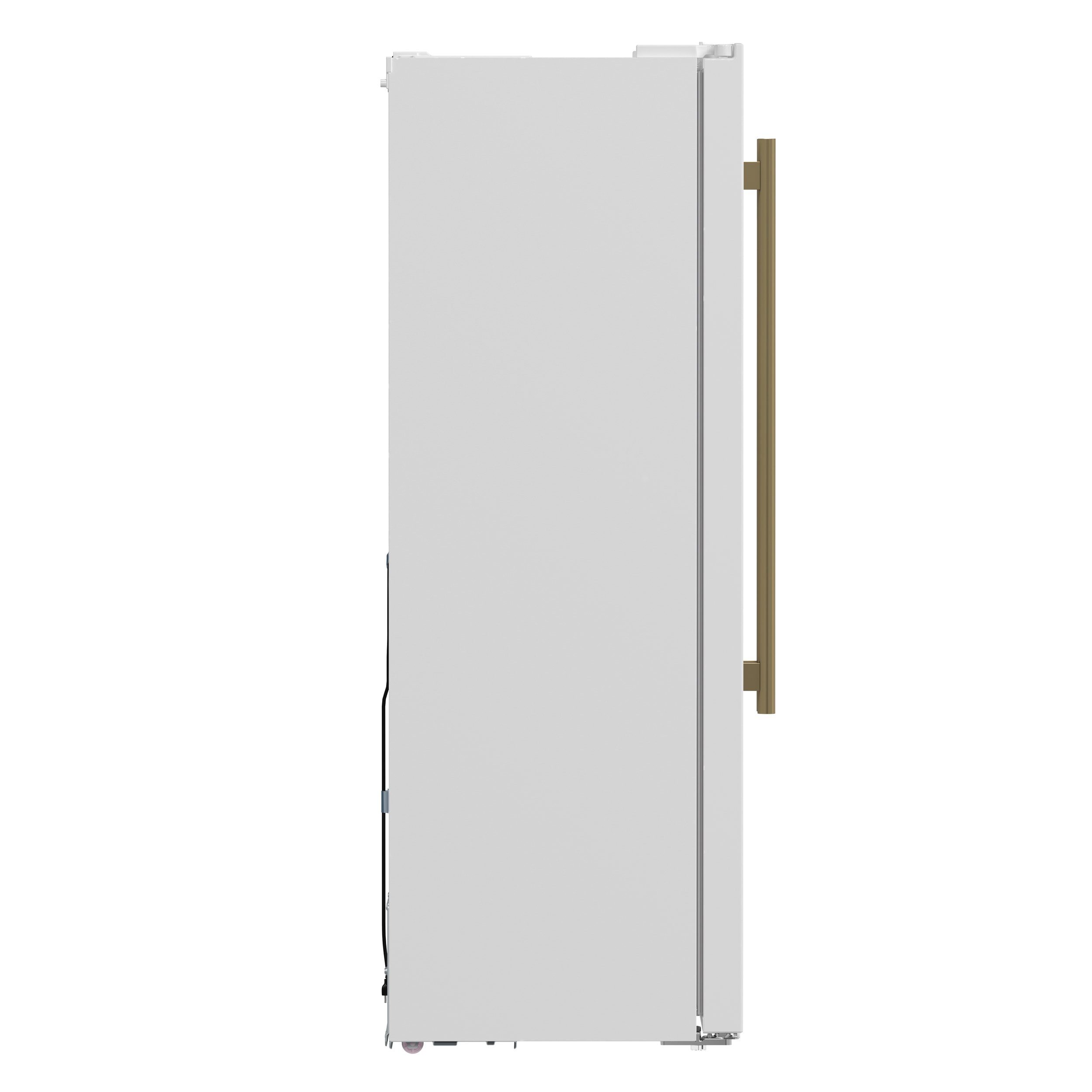 Refrigerador de lado a lado FORNO Salerno Espresso de 15.62 pies cúbicos de profundidad de mostrador (Blanco)