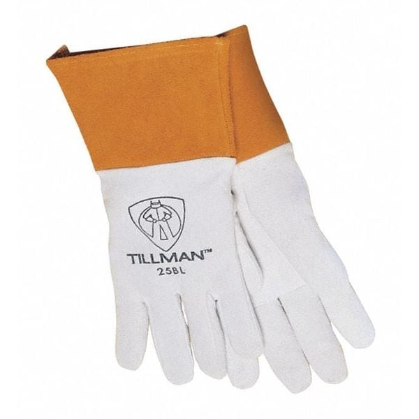Guantes de soldadura TIG Tillman, palma de gamuza de ciervo, XL, PR - 25BXL