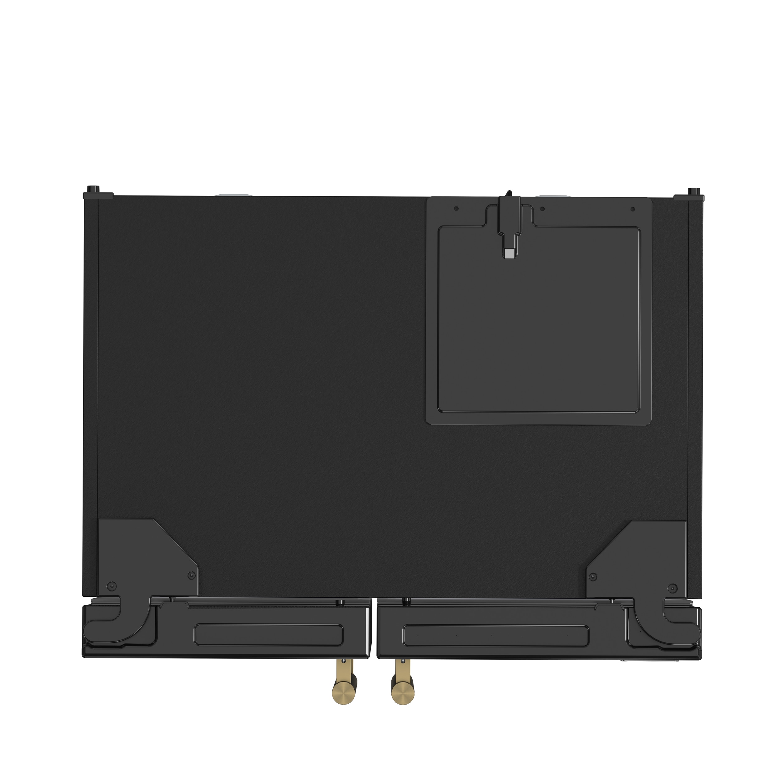 Refrigerador Side-by-Side de Profundidad de Mostrador de 15.62 pies cúbicos con Acabado Negro de Espresso Salerno
