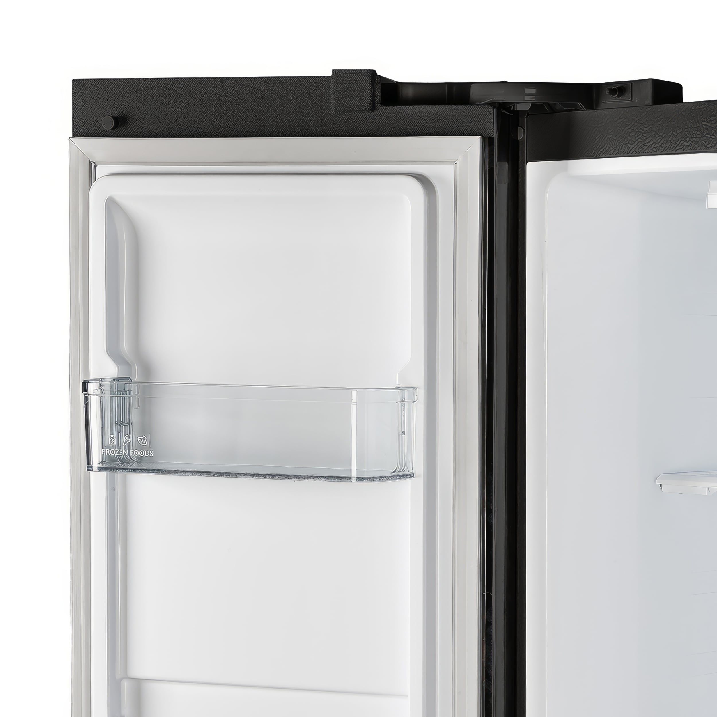 Refrigerador Side-by-Side de Profundidad de Mostrador de 15.62 pies cúbicos con Acabado Negro de Espresso Salerno