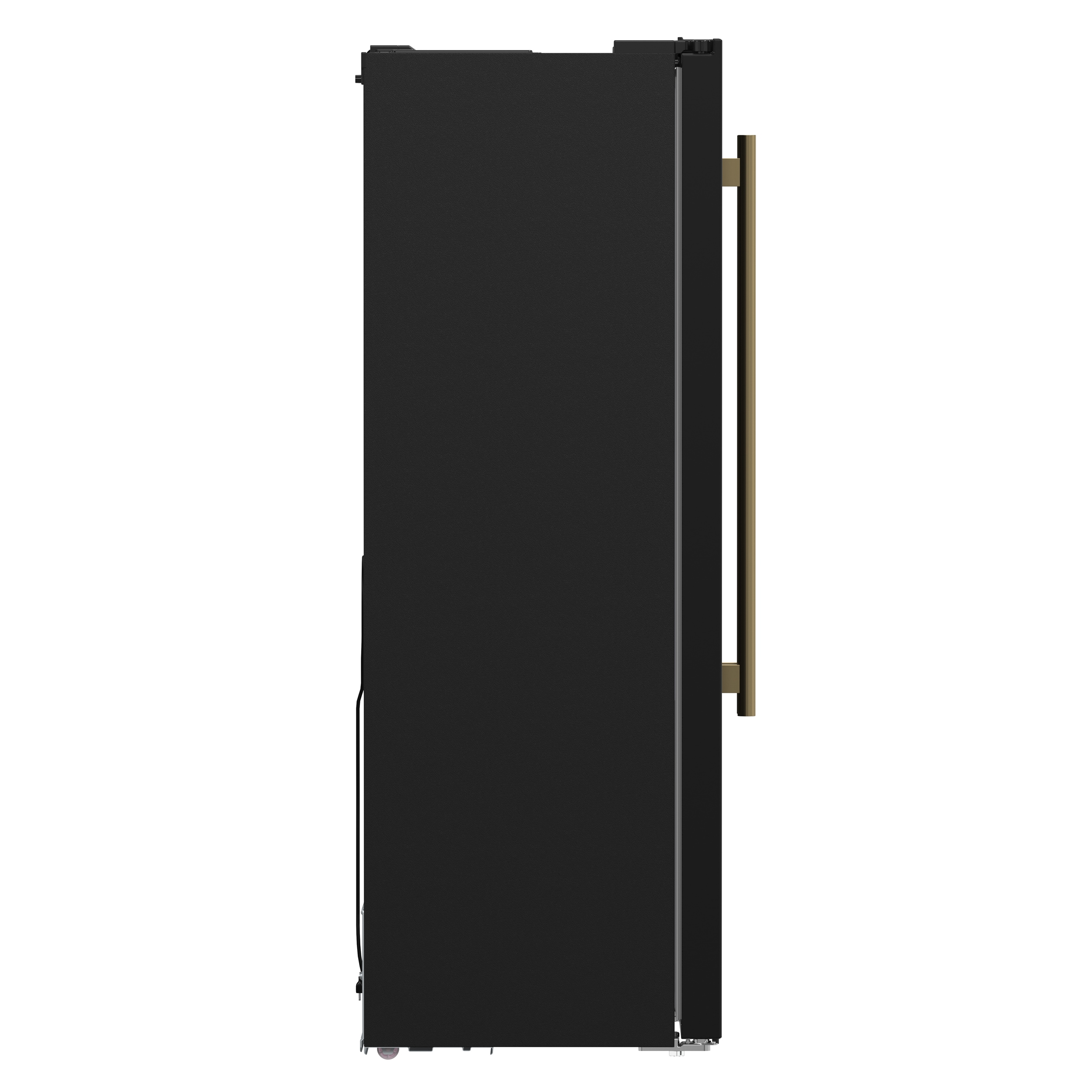 Refrigerador Side-by-Side de Profundidad de Mostrador de 15.62 pies cúbicos con Acabado Negro de Espresso Salerno