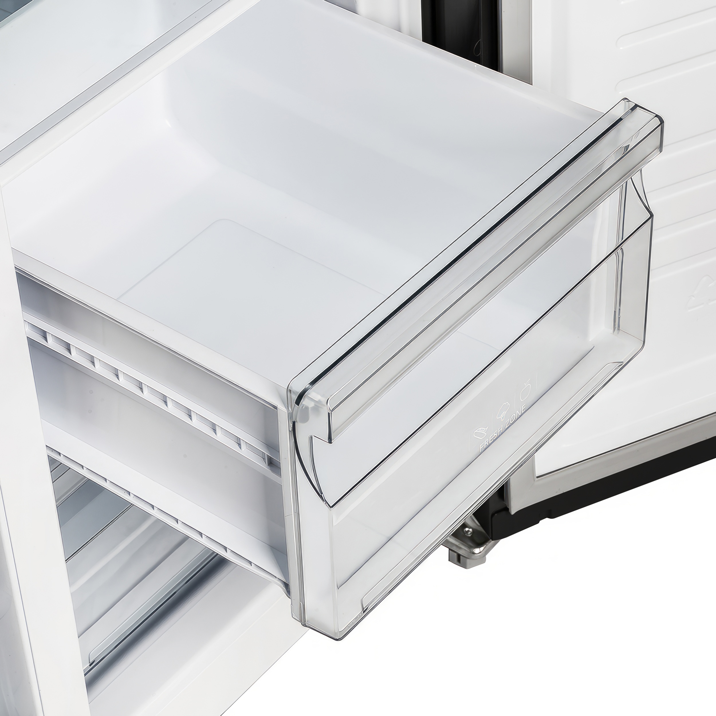 Refrigerador Side-by-Side de Profundidad de Mostrador de 15.62 pies cúbicos con Acabado Negro de Espresso Salerno