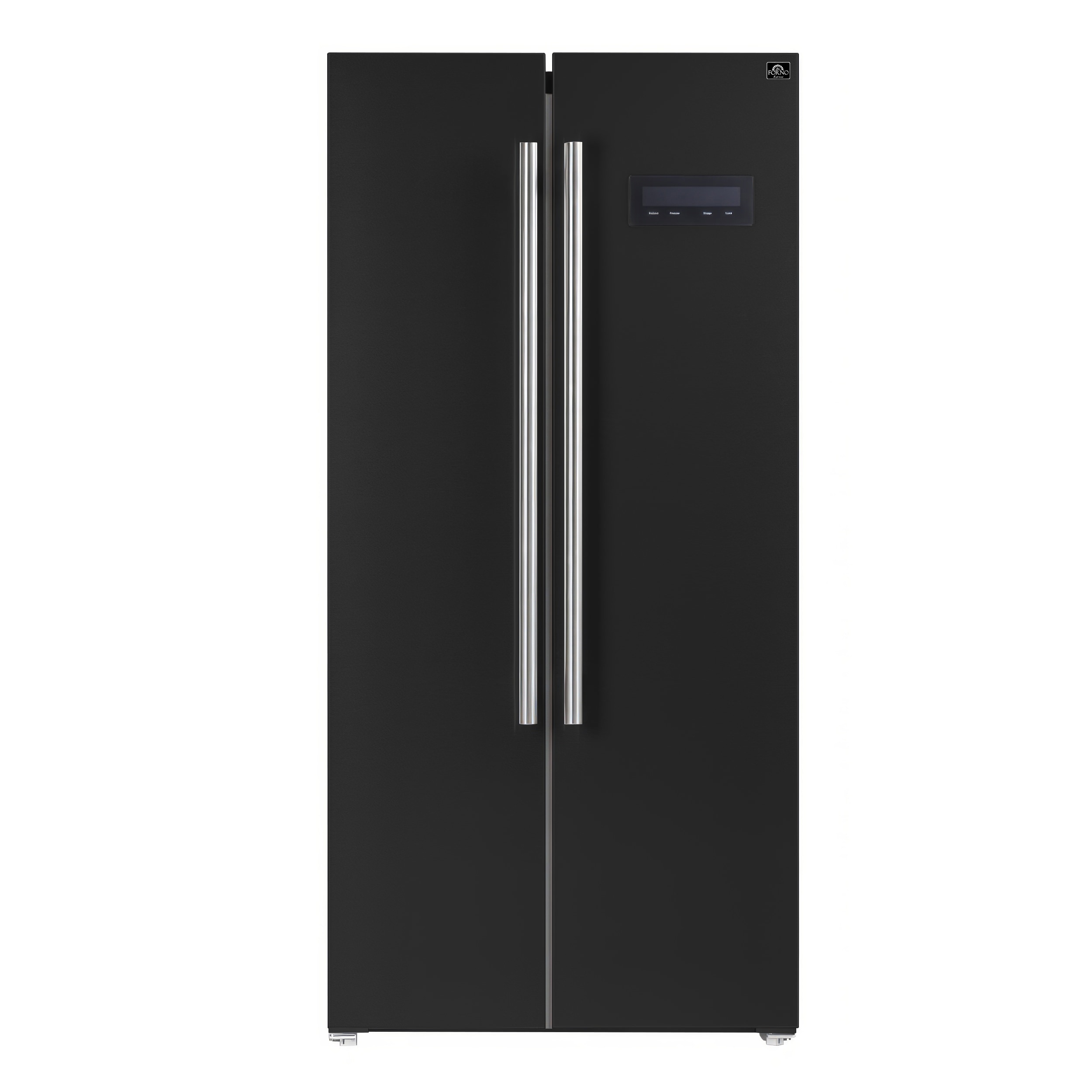 Refrigerador Side-by-Side de Profundidad de Mostrador de 15.62 pies cúbicos con Acabado Negro de Espresso Salerno