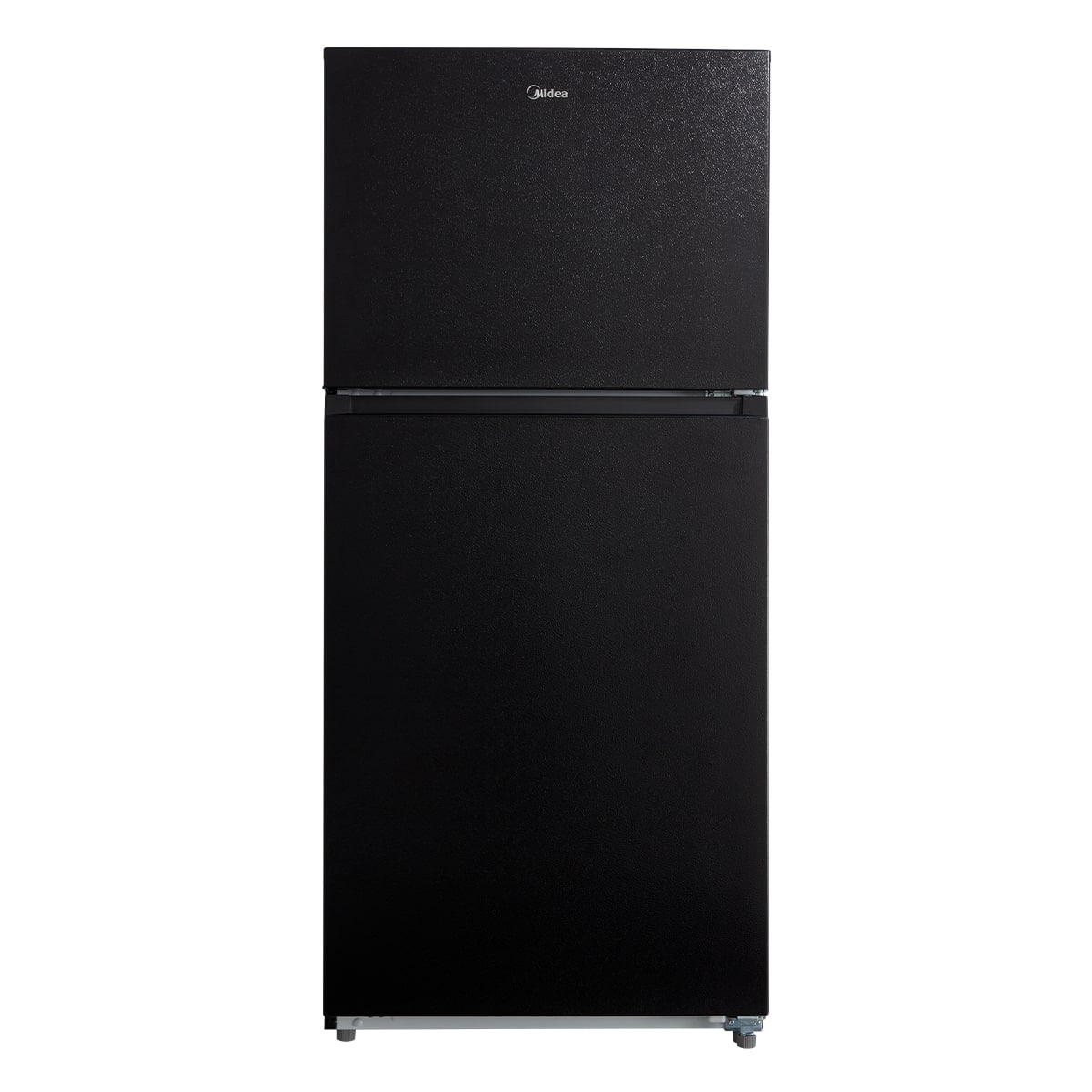 Refrigerador de 18.1 pies cúbicos con congelador superior y resistente a huellas dactilares (negro) listo para garaje y certificado por ENERGY STAR MRT18D3BBB de Midea
