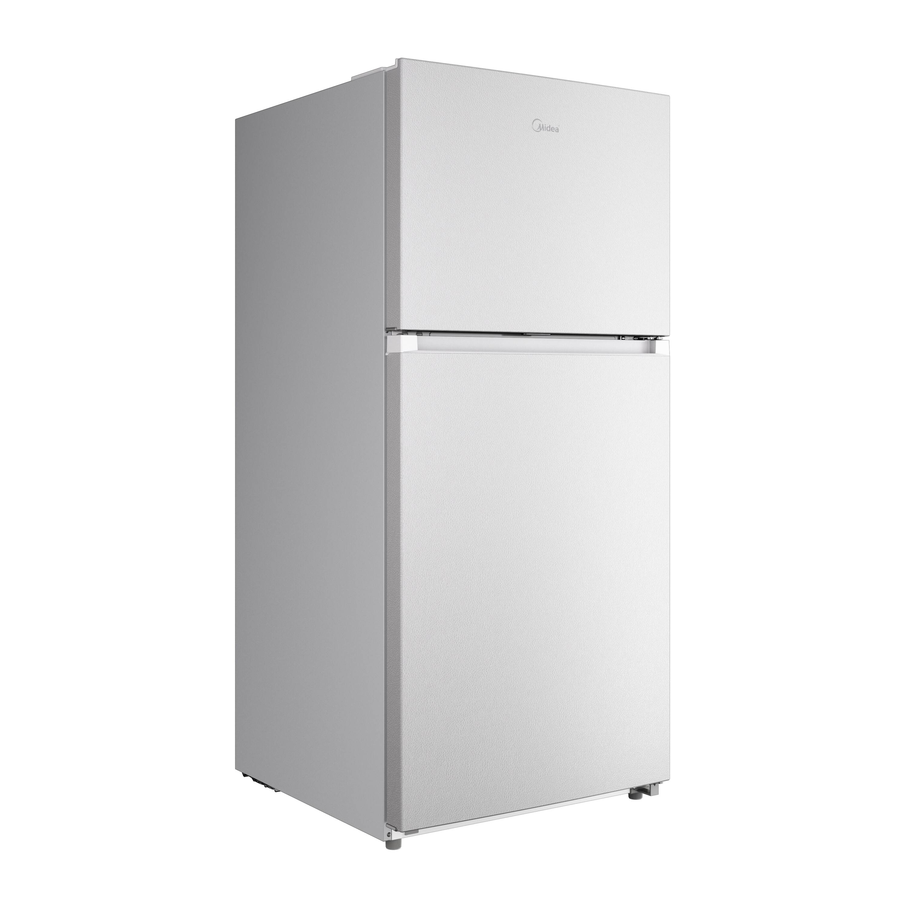 Refrigerador Midea de 20.5 pies cúbicos con resistencia a huellas digitales y listo para el garaje (blanco) Certificado ENERGY STAR MRT21D3BWW