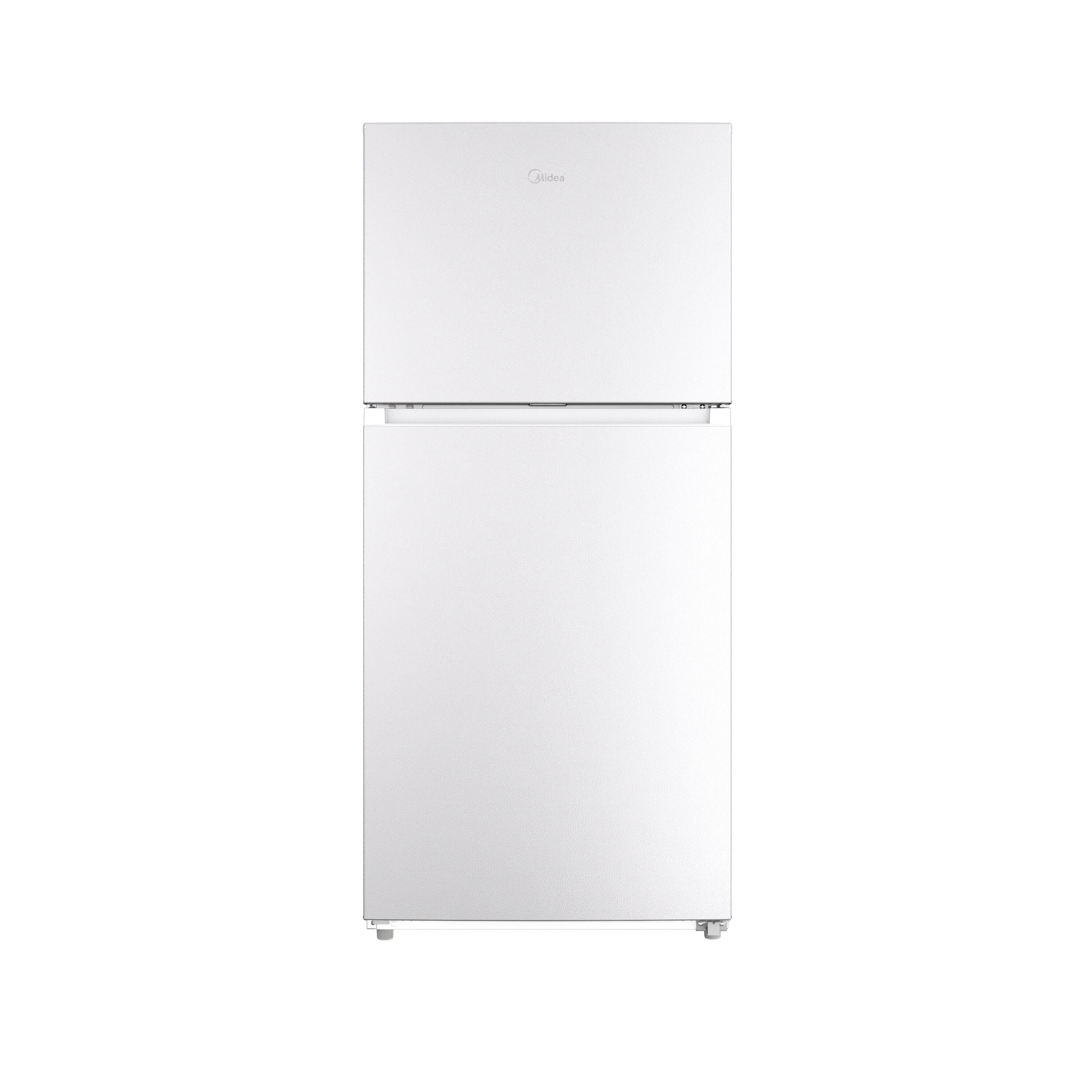 Refrigerador Midea de 20.5 pies cúbicos con resistencia a huellas digitales y listo para el garaje (blanco) Certificado ENERGY STAR MRT21D3BWW