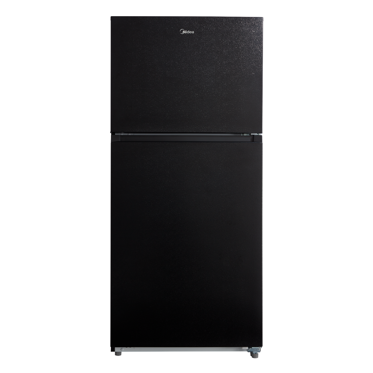 Refrigerador Midea resistente a huellas dactilares de 20.5 pies cúbicos con congelador superior (negro) Listo para el garaje con certificación ENERGY STAR MRT21D3BBB