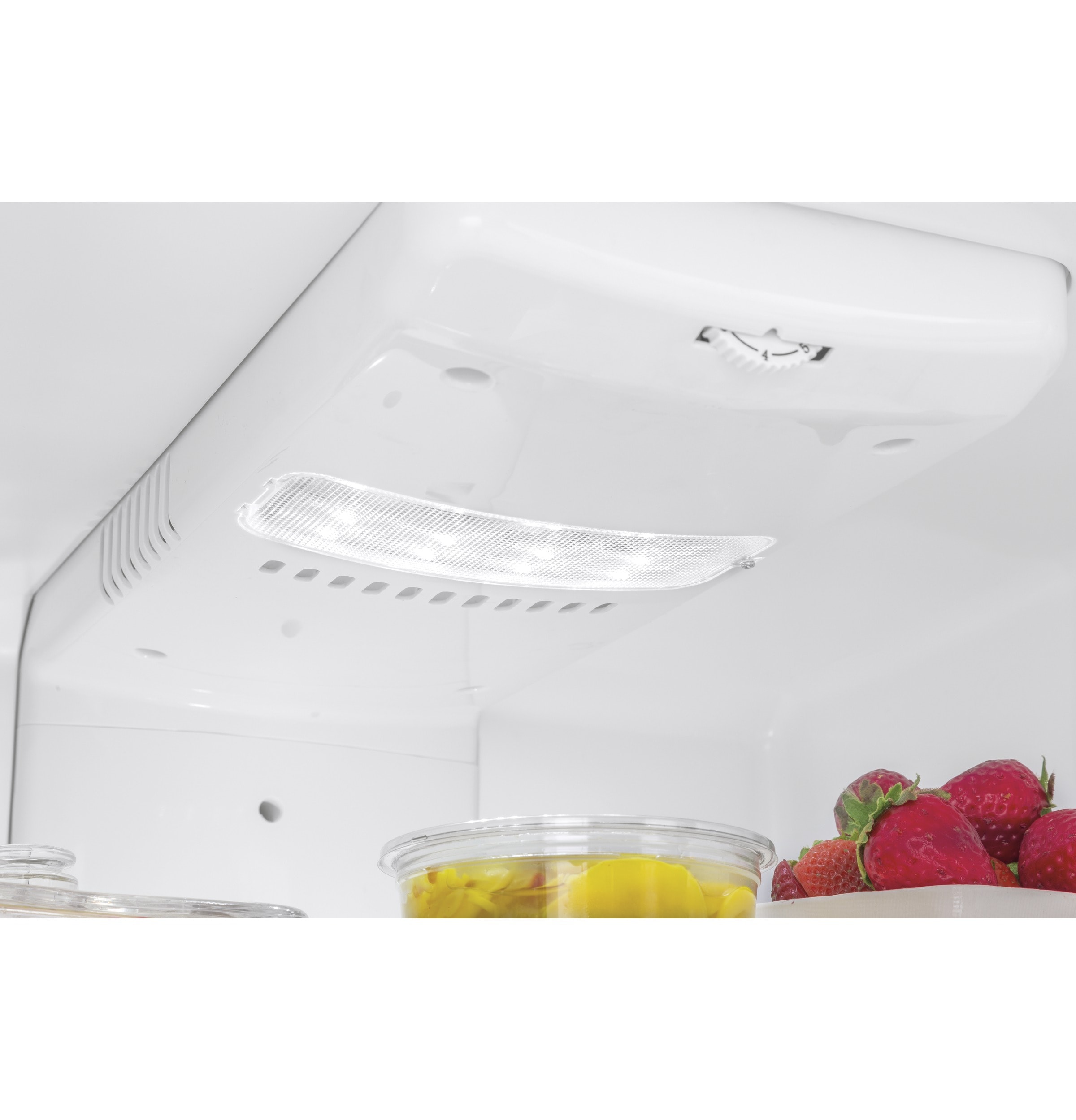 Refrigerador de acero inoxidable empotrable de 9.7 pies cúbicos de Hotpoint