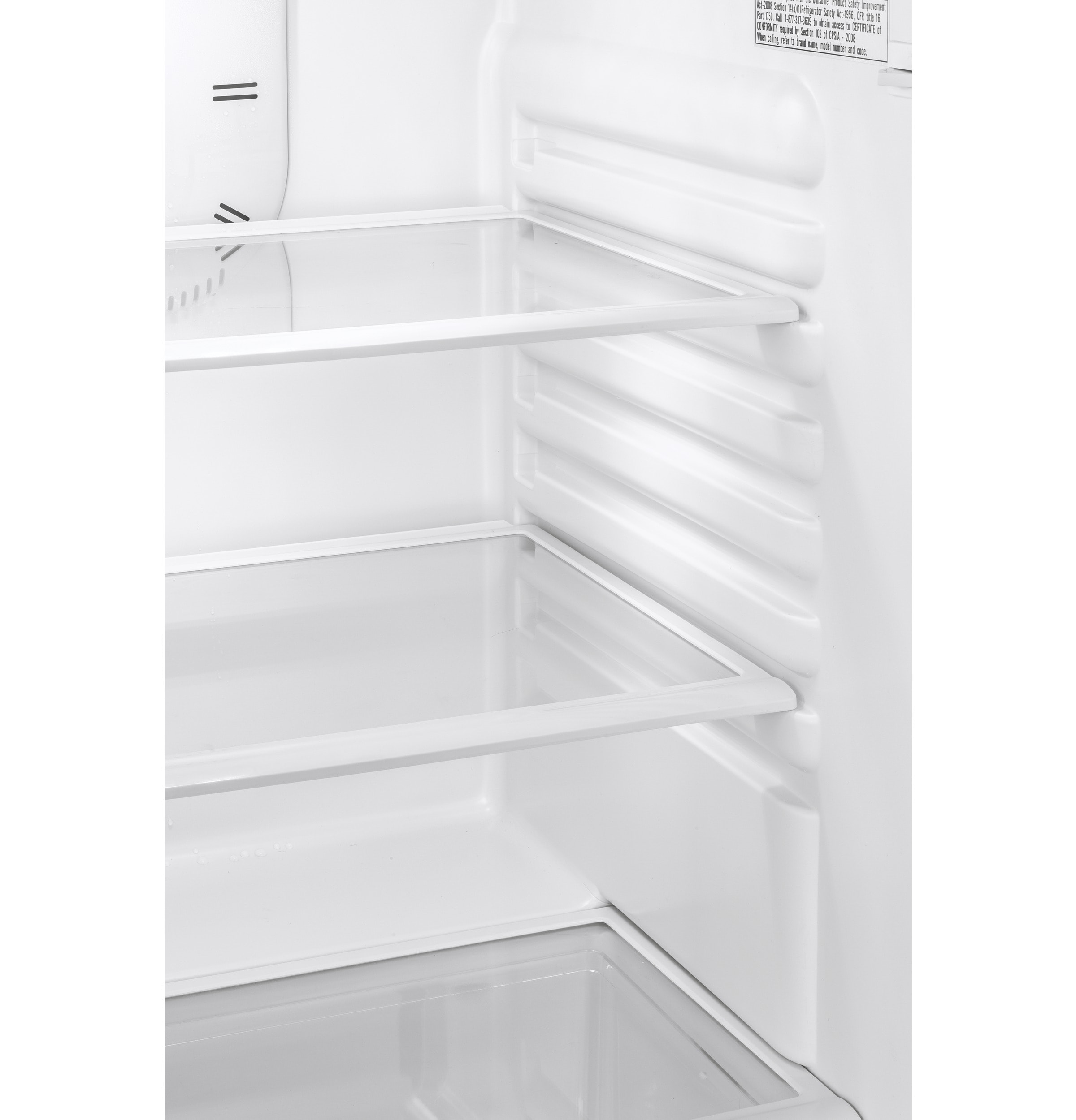 Refrigerador de acero inoxidable empotrable de 9.7 pies cúbicos de Hotpoint