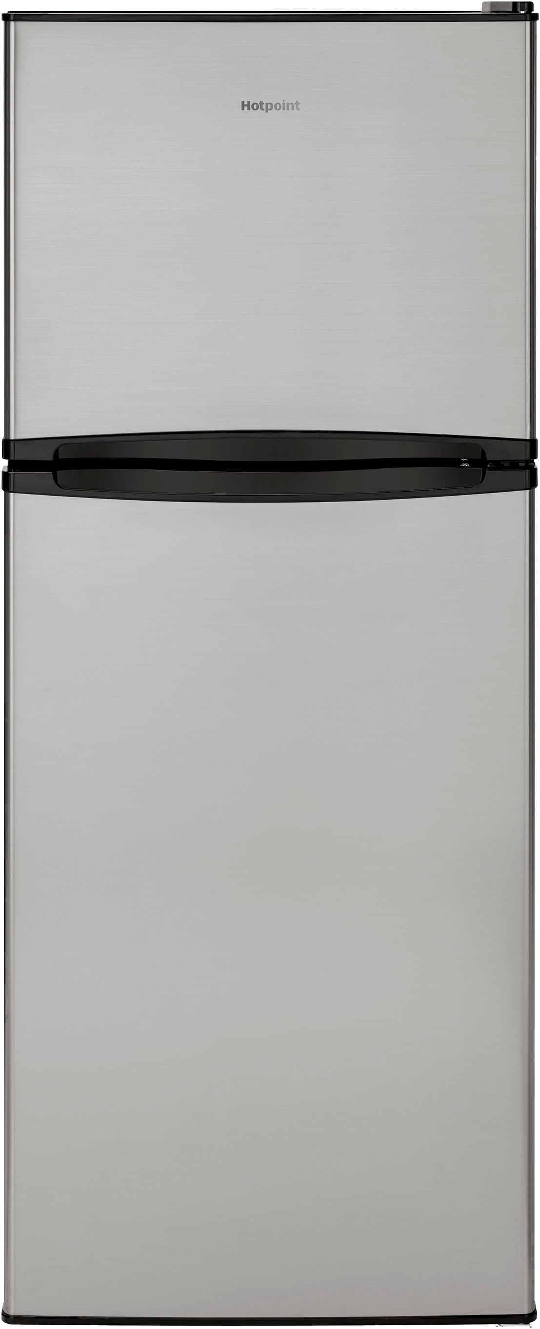 Refrigerador de acero inoxidable empotrable de 9.7 pies cúbicos de Hotpoint