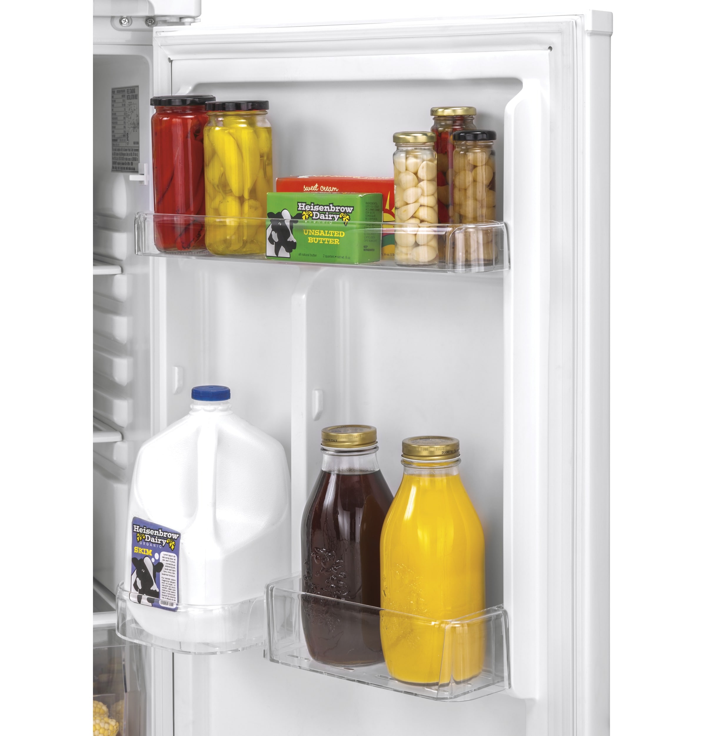 Refrigerador de Profundidad de Mostrador con Congelador Superior de 9.7 pies cúbicos (Blanco)