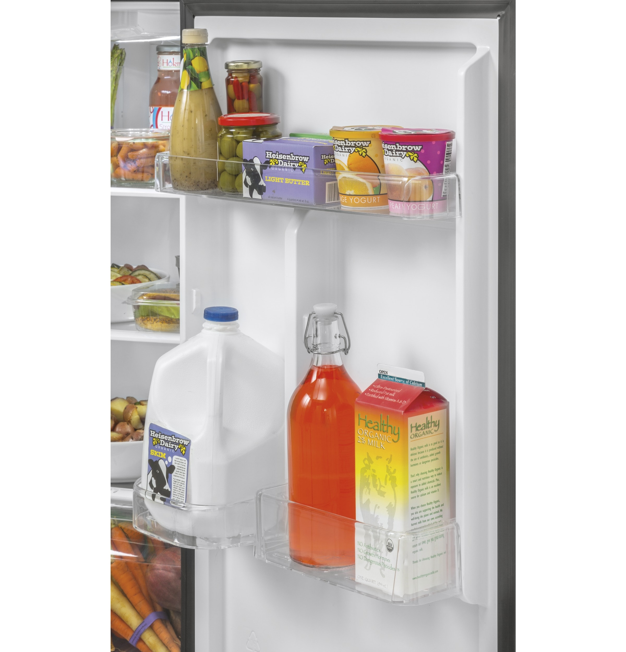 Refrigerador de Profundidad de Mostrador con Congelador Superior de 9.7 pies cúbicos (Blanco)