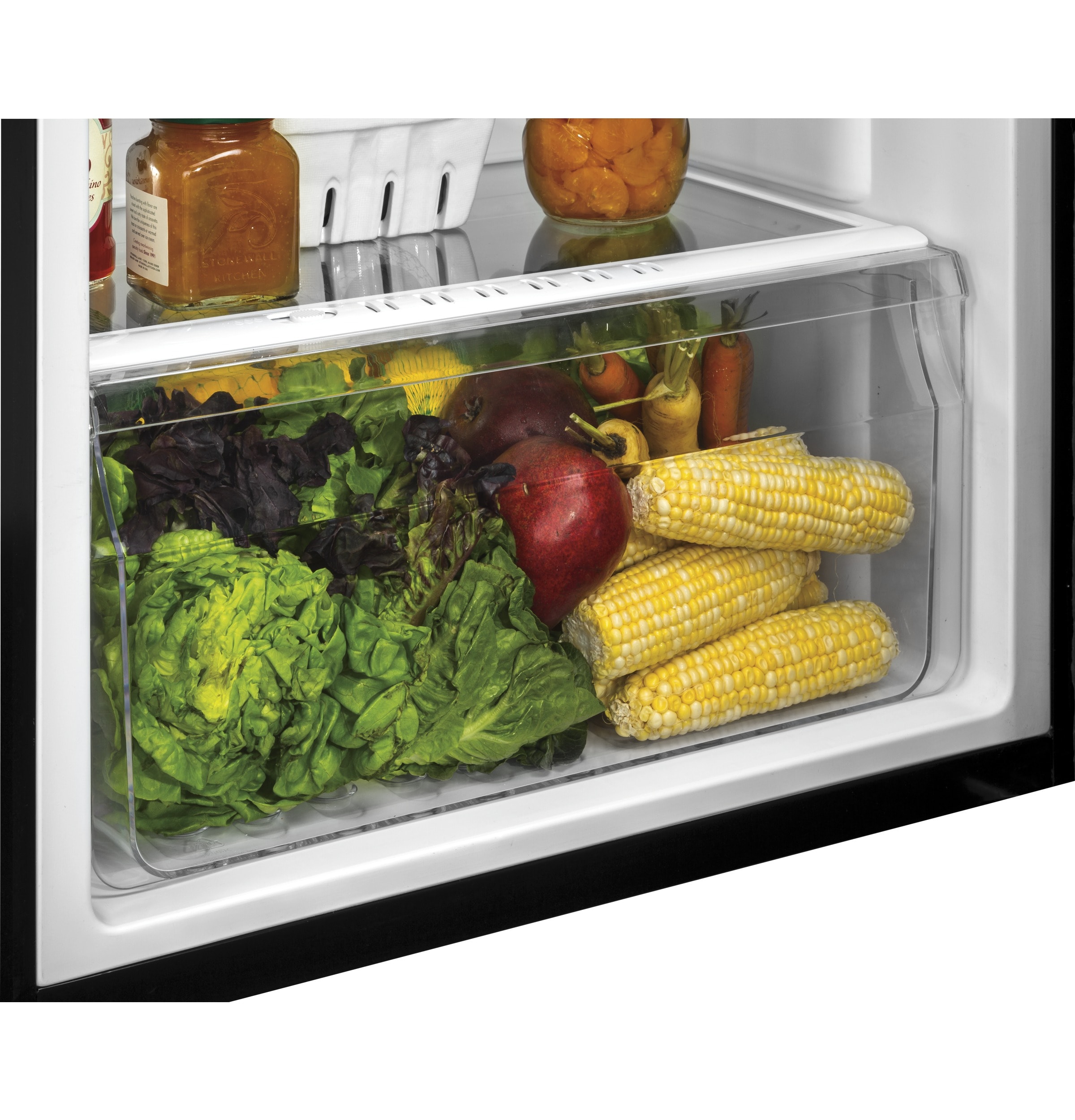 Refrigerador de Profundidad de Mostrador con Congelador Superior de 9.7 pies cúbicos (Blanco)