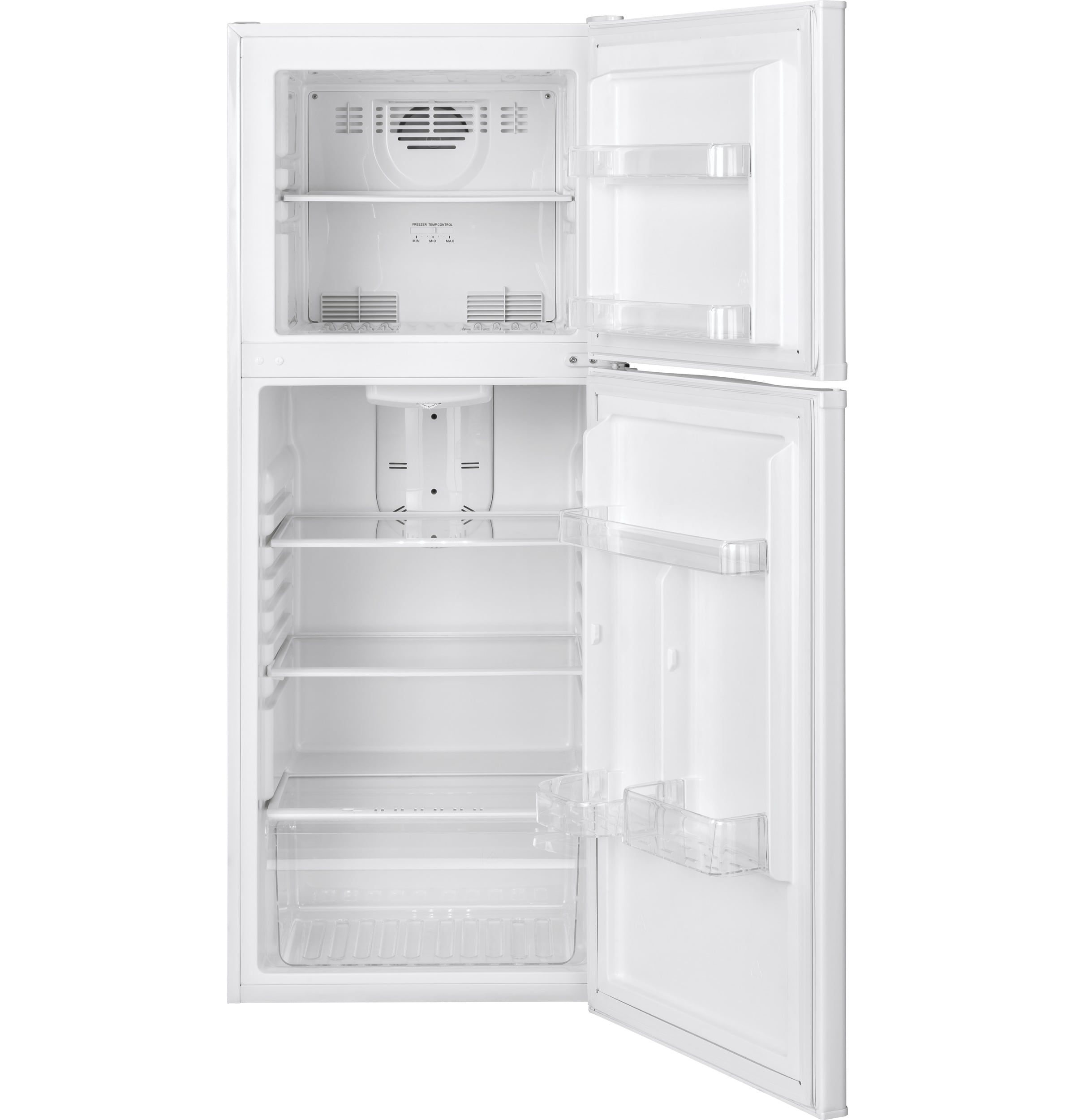 Refrigerador de Profundidad de Mostrador con Congelador Superior de 9.7 pies cúbicos (Blanco)