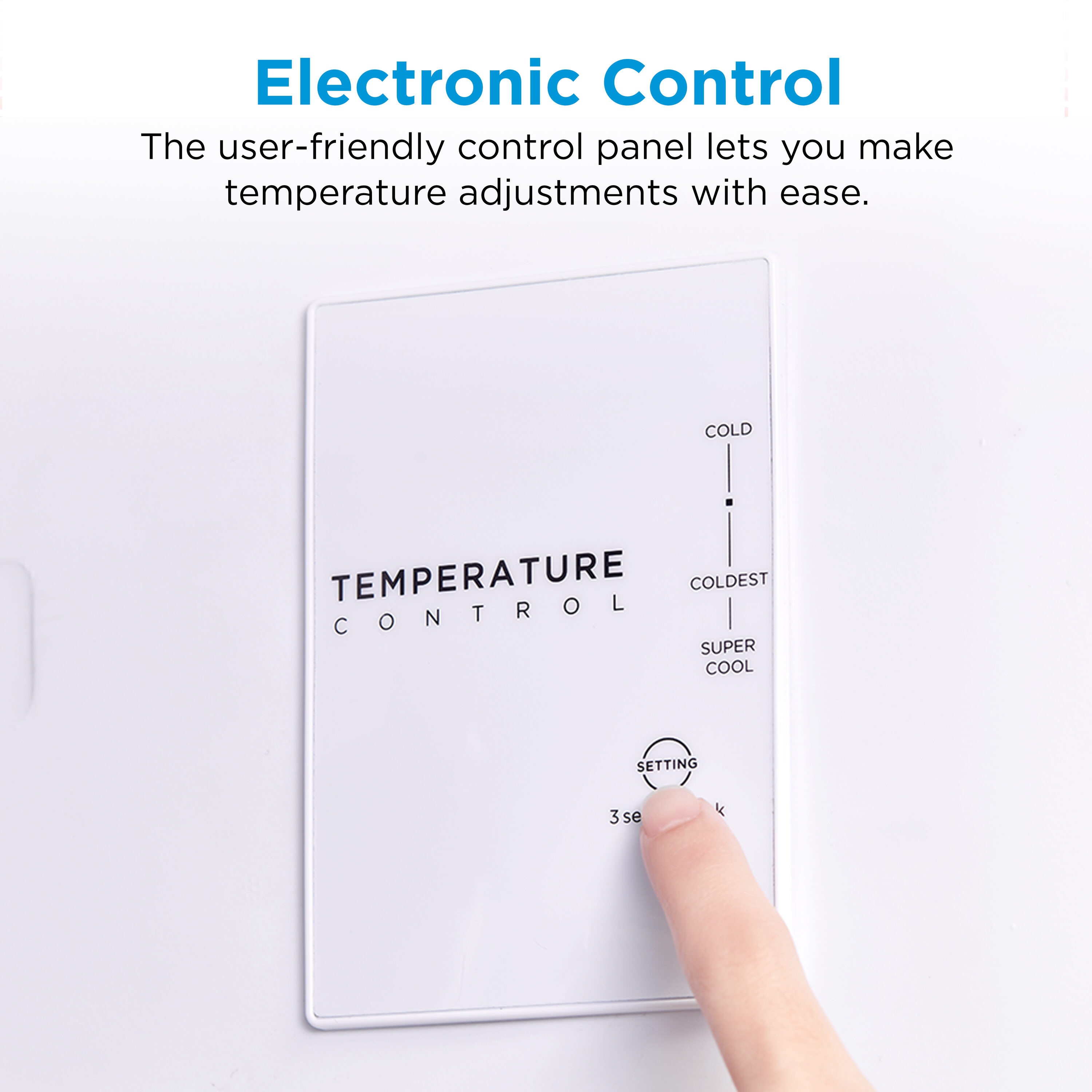 Refrigerador resistente a huellas dactilares de 14.2 pies cúbicos de profundidad de mostrador con congelador superior (acero inoxidable) listo para garaje certificado ENERGY STAR MRT14D2BST de Midea