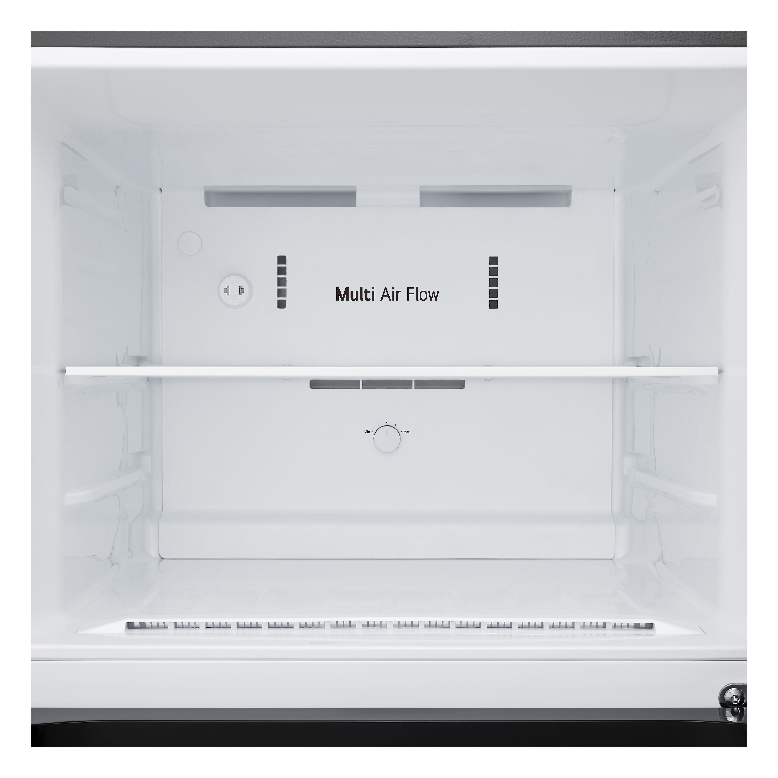 Refrigerador de 17.5 pies cúbicos con congelador superior (Acero Inoxidable PrintProof) listo para garaje y certificado por ENERGY STAR LT18S2100S