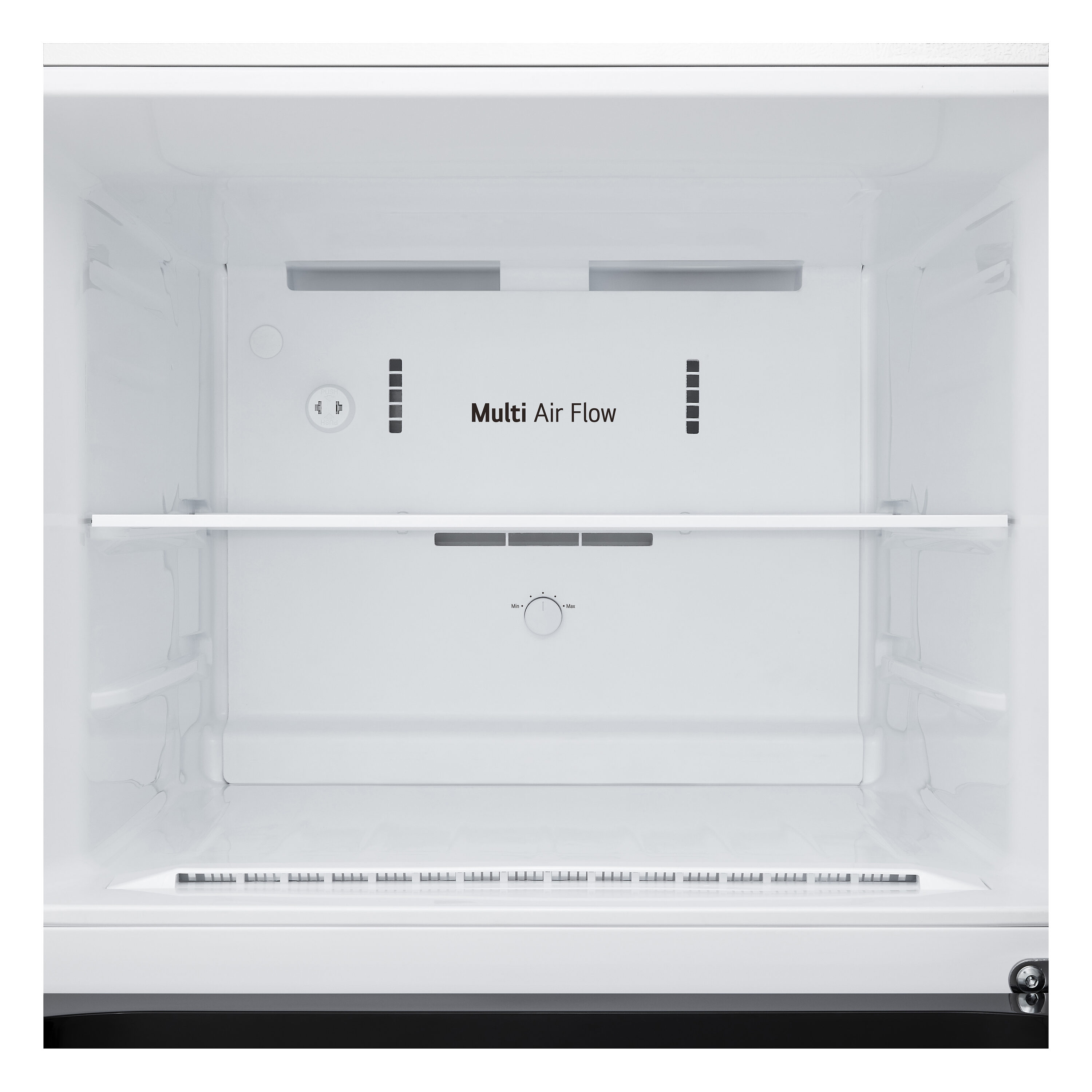Refrigerador de 17.5 pies cúbicos con congelador superior (blanco) Listo para el garaje Certificado ENERGY STAR LG LT18S2100W