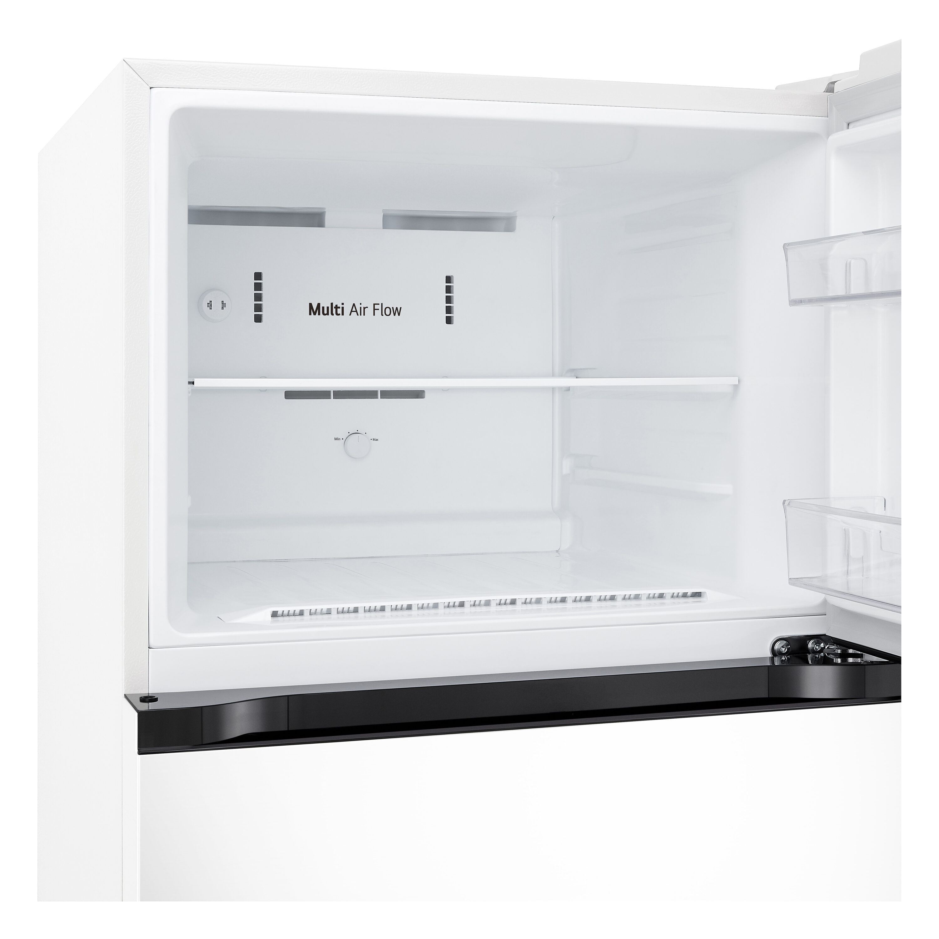 Refrigerador de 17.5 pies cúbicos con congelador superior (blanco) Listo para el garaje Certificado ENERGY STAR LG LT18S2100W