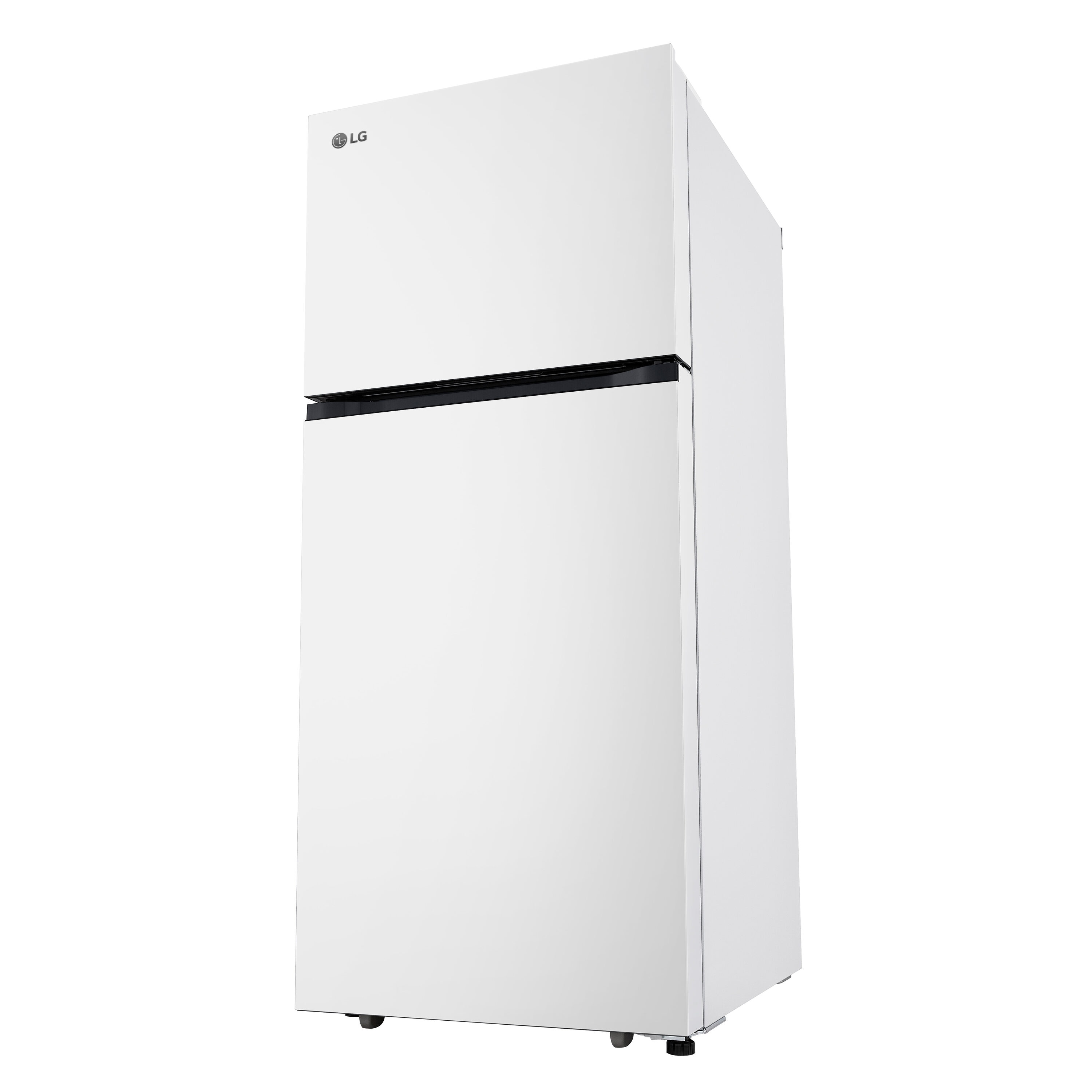 Refrigerador de 17.5 pies cúbicos con congelador superior (blanco) Listo para el garaje Certificado ENERGY STAR LG LT18S2100W