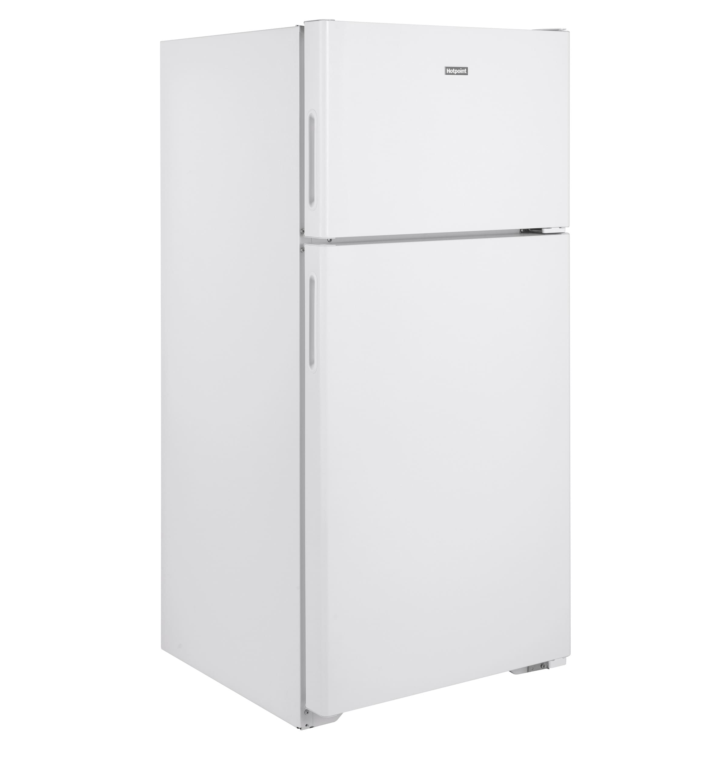 Refrigerador de 15.6 pies cúbicos con congelador superior (Blanco)