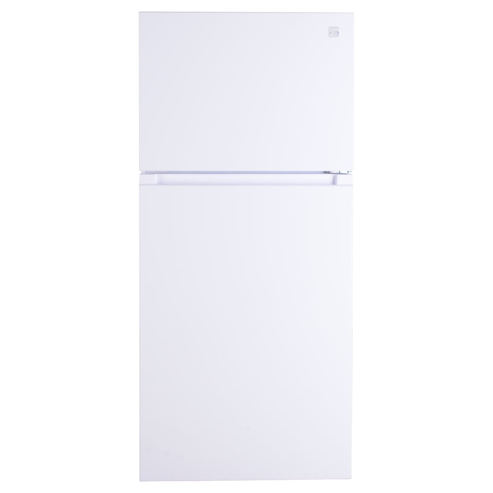Refrigerador de 18.1 pies cúbicos con congelador superior y fabricador de hielo (blanco) certificado por ENERGY STAR