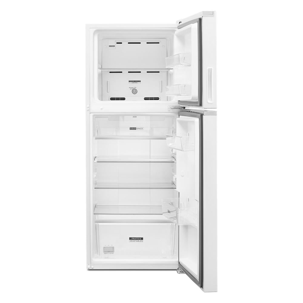 Refrigerador de 11.6 pies cúbicos de profundidad de mostrador con congelador superior (Blanco) Certificado ENERGY STAR WRT312CZJW