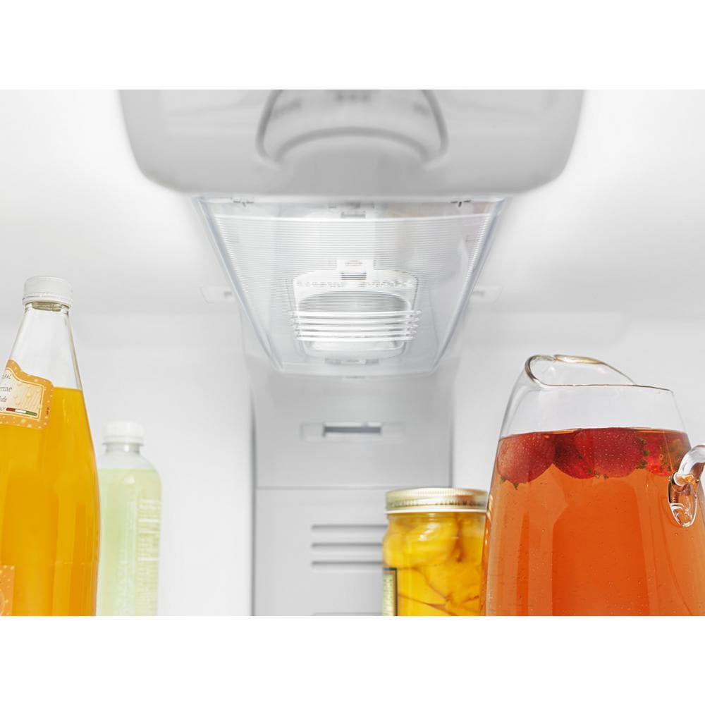 Refrigerador congelador superior de 19.1 pies cúbicos de Whirlpool (Acero metálico resistente a huellas dactilares) WRT519SZDG