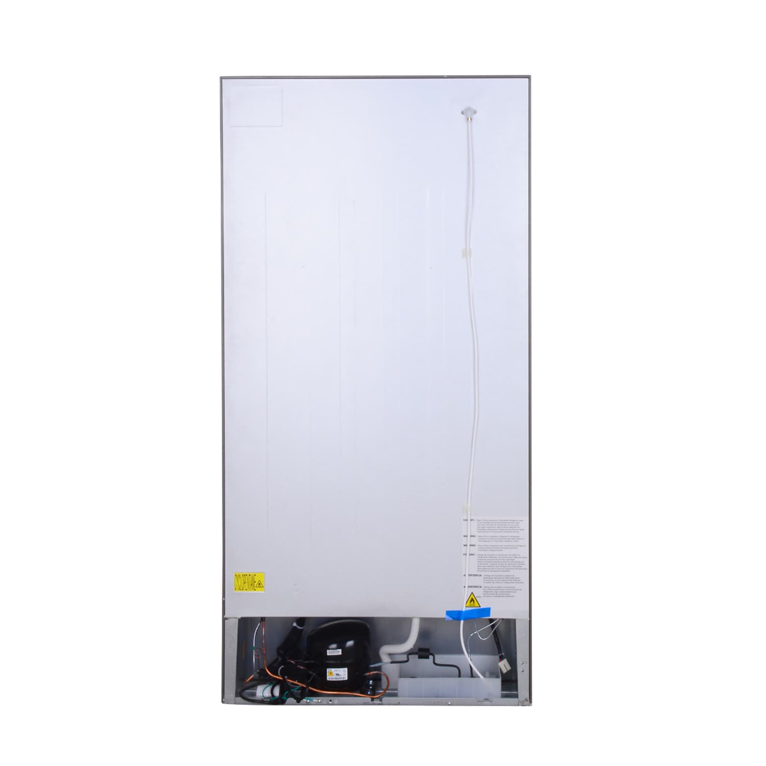Refrigerador de 21 pies cúbicos con puerta reversible y fabricador de hielo integrado, congelador superior, certificado ENERGY STAR TMRI 210 S (Acero inoxidable)
