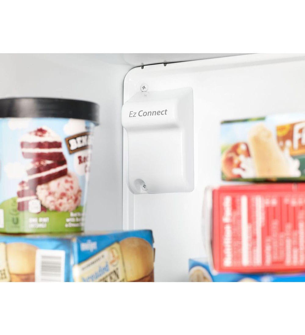 Refrigerador congelador superior de 21.3 pies cúbicos (negro) certificado ENERGY STAR de Whirlpool WRT541SZDB