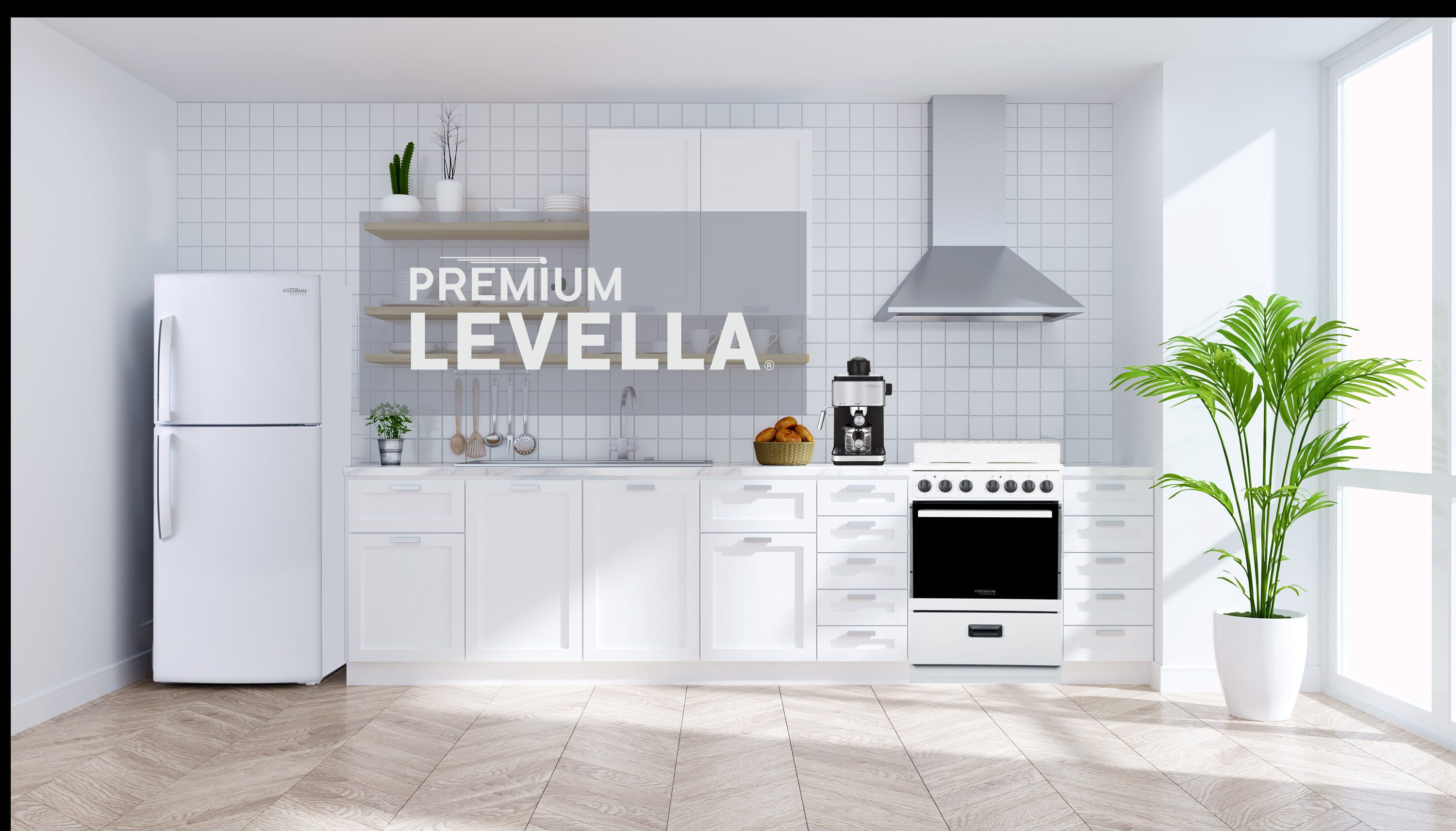 Refrigerador de congelador superior de profundidad de mostrador de 11.6 pies cúbicos Premium (Blanco)