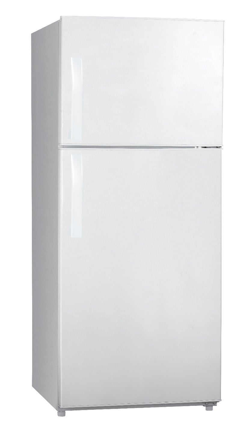 Refrigerador de congelador superior de profundidad de mostrador de 11.6 pies cúbicos Premium (Blanco)