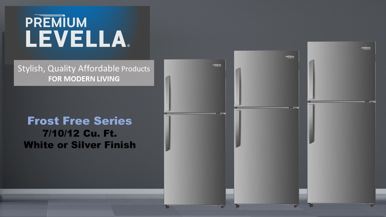 Refrigerador de congelador superior de profundidad de mostrador de 11.6 pies cúbicos Premium (Blanco)
