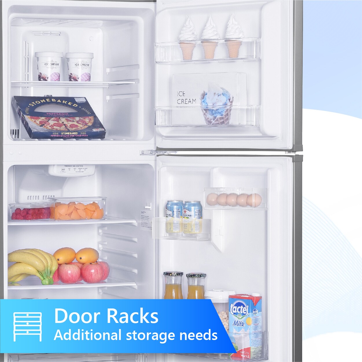 Refrigerador superior con congelador de mostrador de 10.1 pies cúbicos (Acero inoxidable) Certificado ENERGY STAR MDRF1010ESE