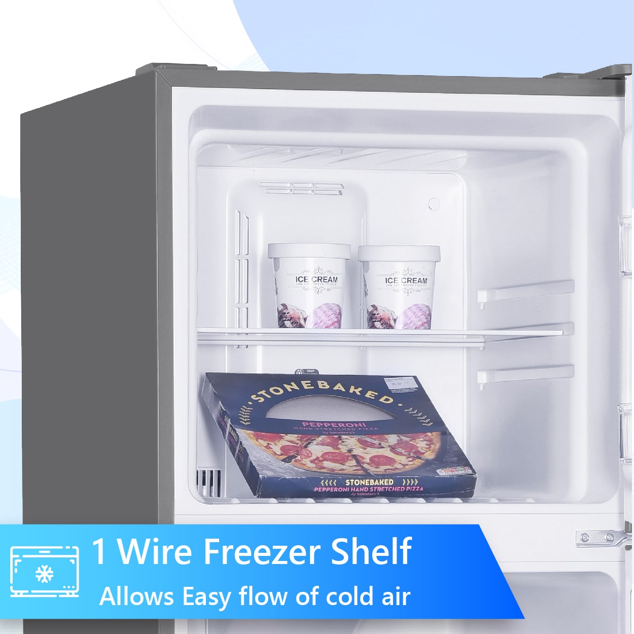 Refrigerador superior con congelador de mostrador de 10.1 pies cúbicos (Acero inoxidable) Certificado ENERGY STAR MDRF1010ESE