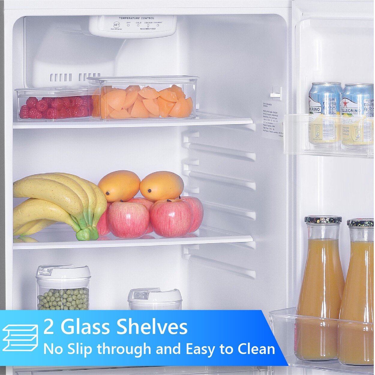 Refrigerador superior con congelador de mostrador de 10.1 pies cúbicos (Acero inoxidable) Certificado ENERGY STAR MDRF1010ESE
