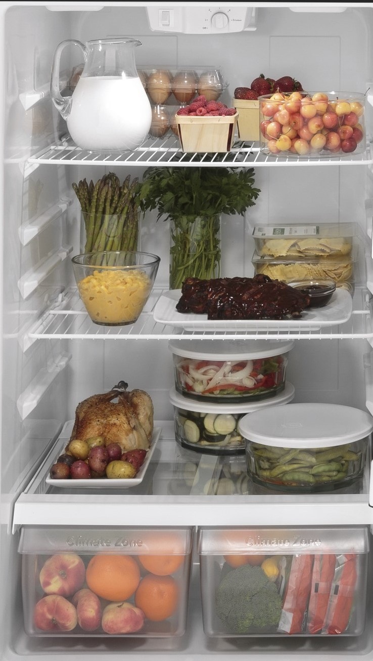 Refrigerador de 17.5 pies cúbicos con congelador superior (Plateado) Certificado ENERGY STAR