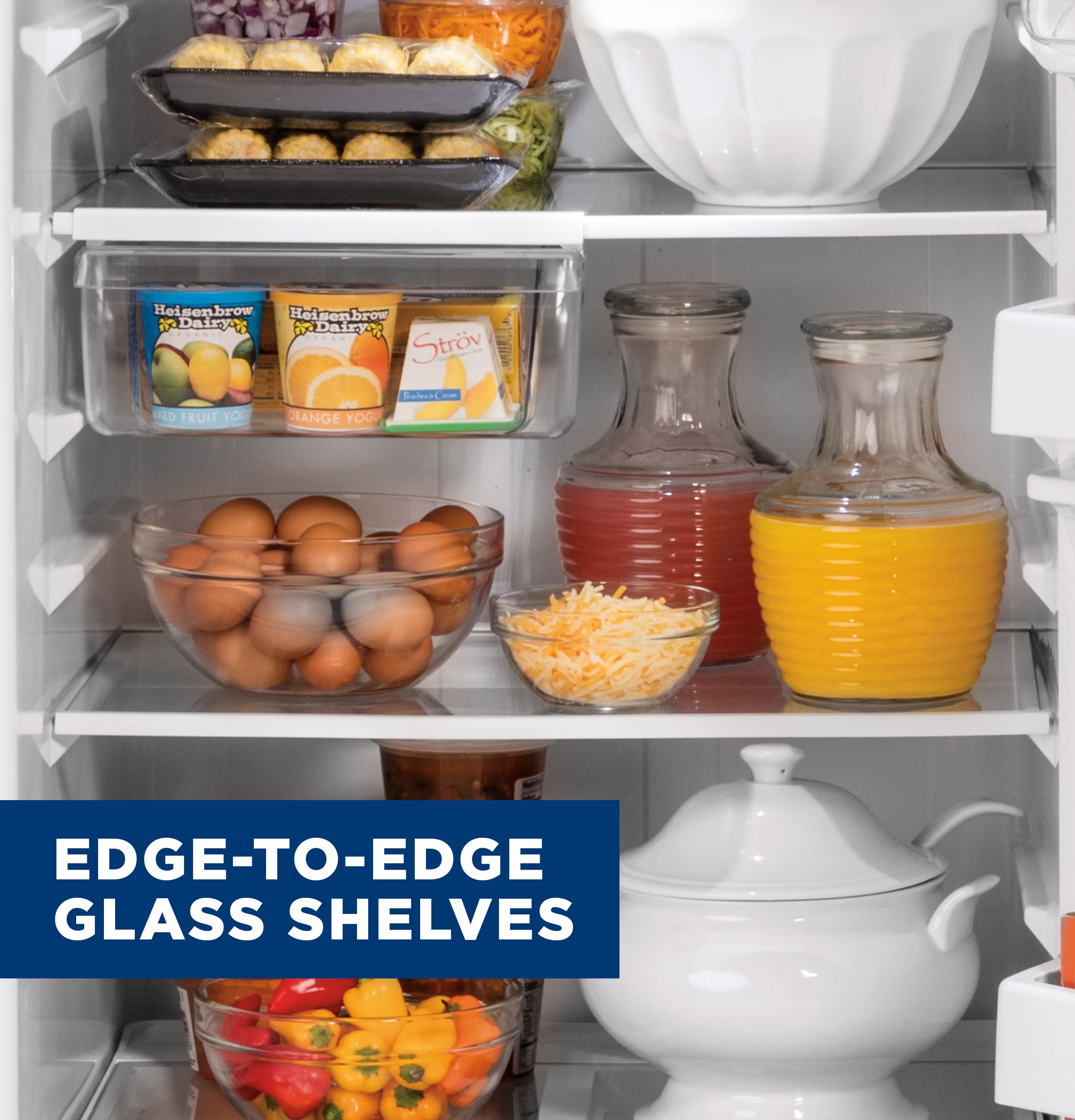 Refrigerador de Puerta Superior de 17.5 pies cúbicos de Acero Inoxidable (GE GTS18GSNRSS)