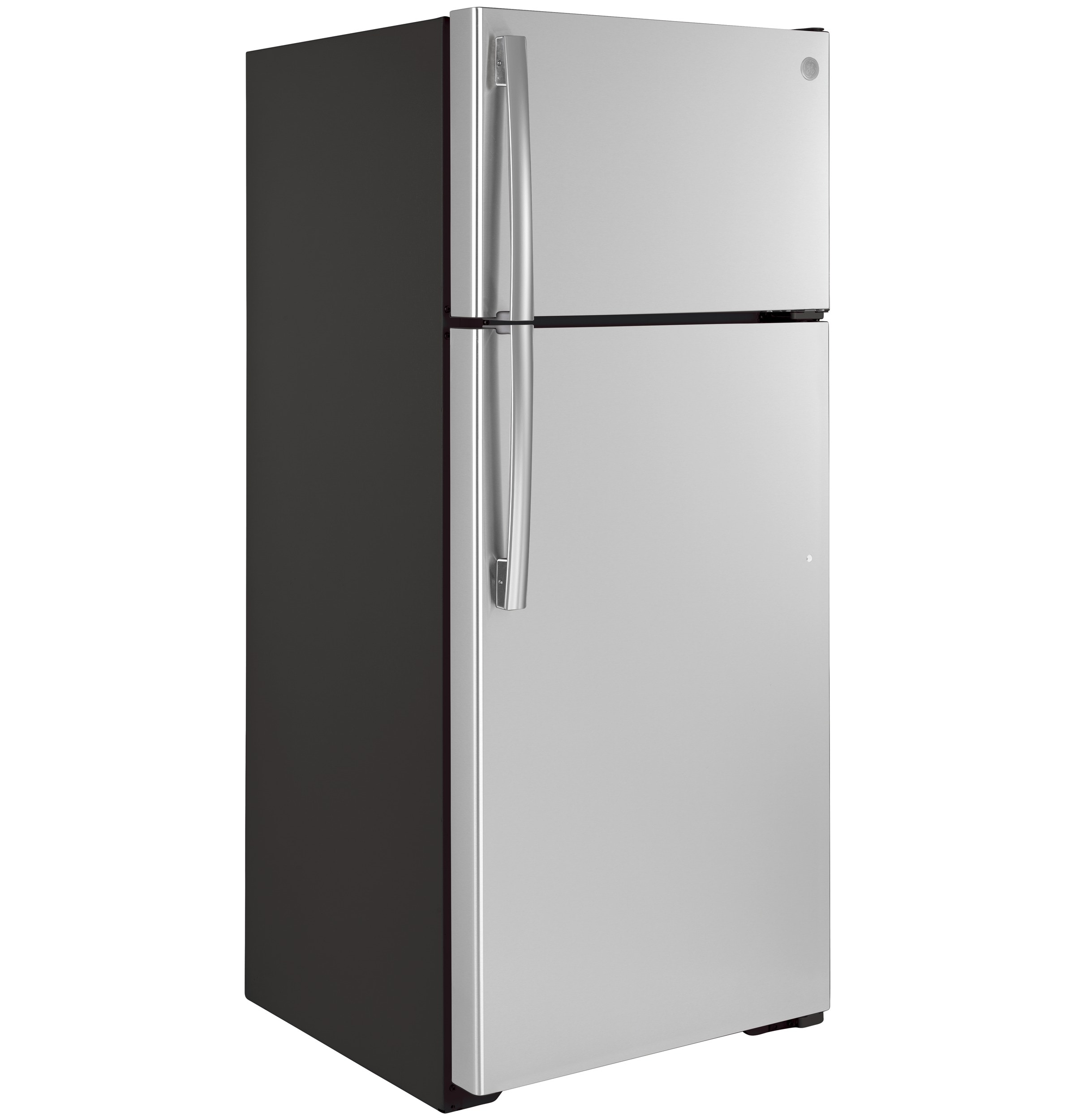 Refrigerador de Puerta Superior de 17.5 pies cúbicos de Acero Inoxidable (GE GTS18GSNRSS)