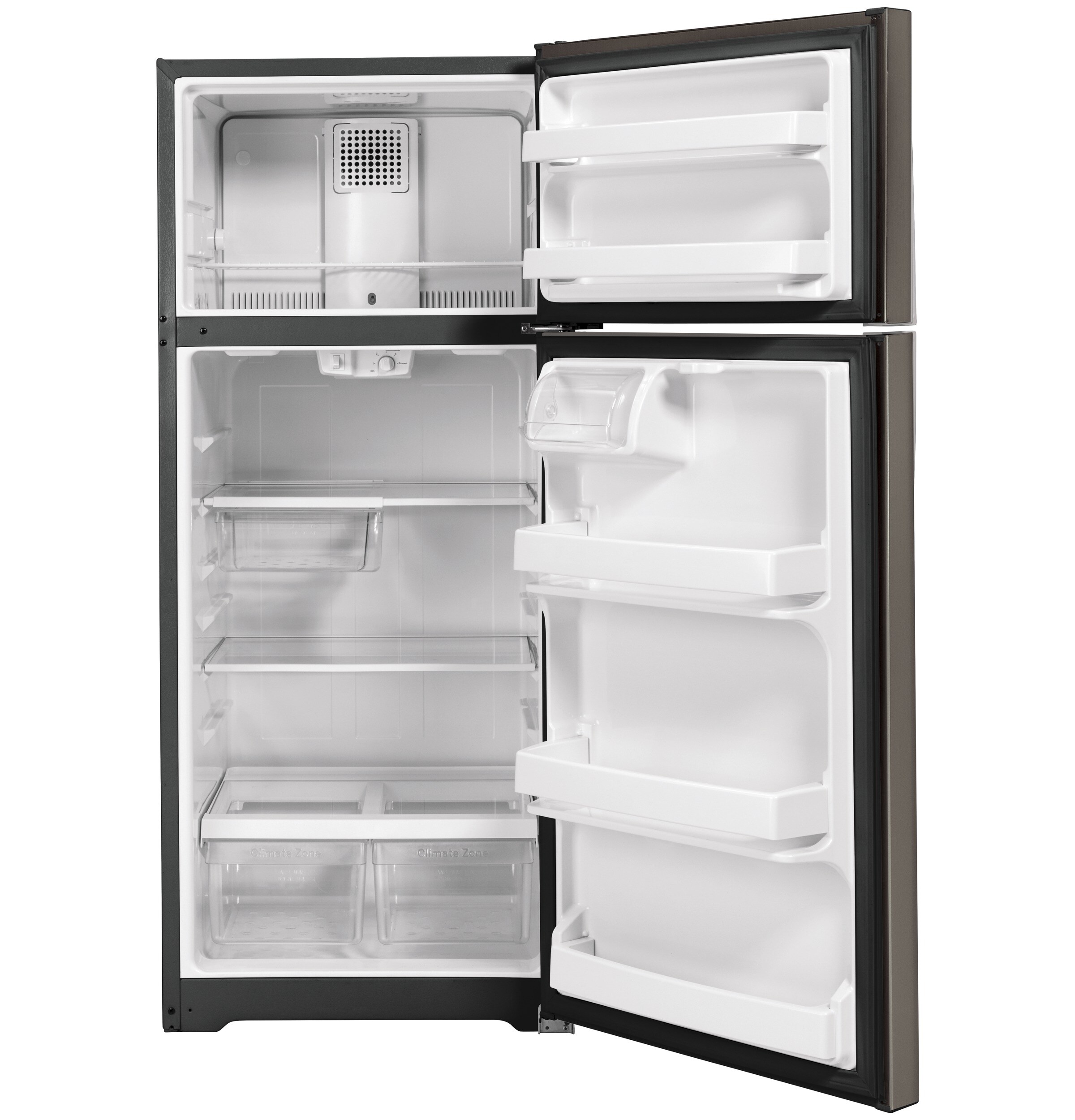 Refrigerador congelador superior de 17.5 pies cúbicos (gris) certificado ENERGY STAR