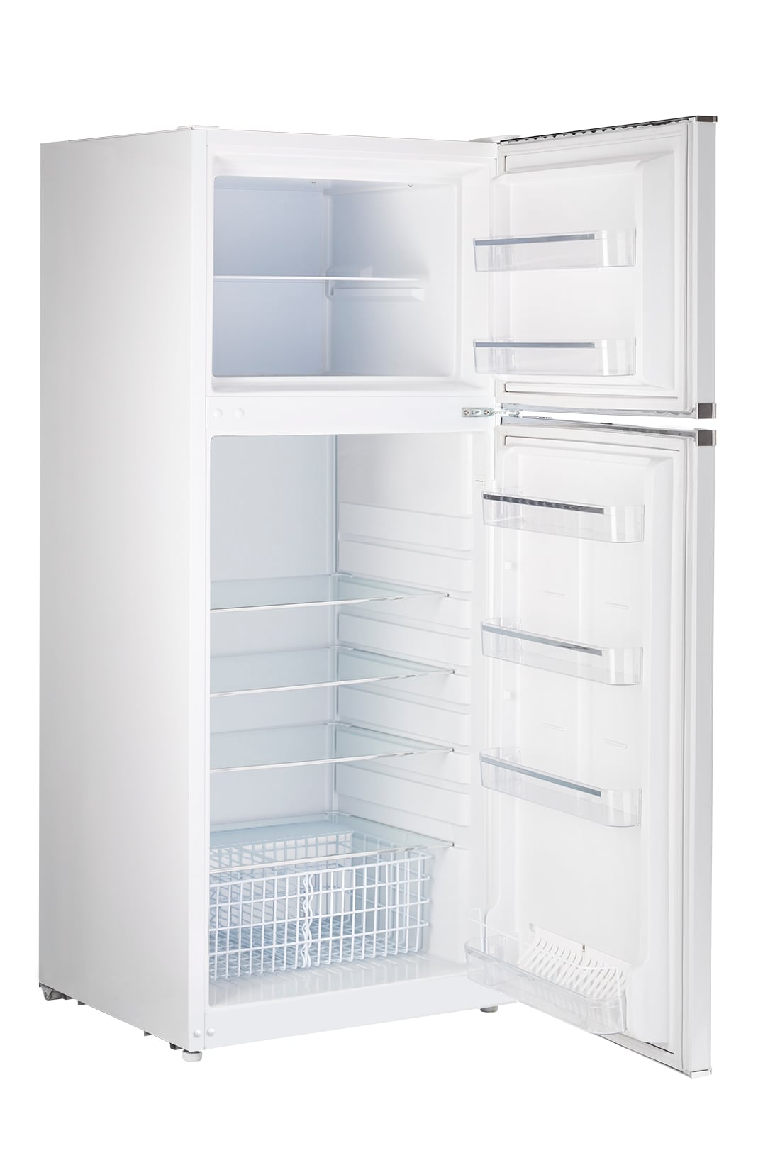 Refrigerador ÚNICO Clásico Retro de 14 pies cúbicos con congelador superior (Blanco Malvavisco) UGP-385L W