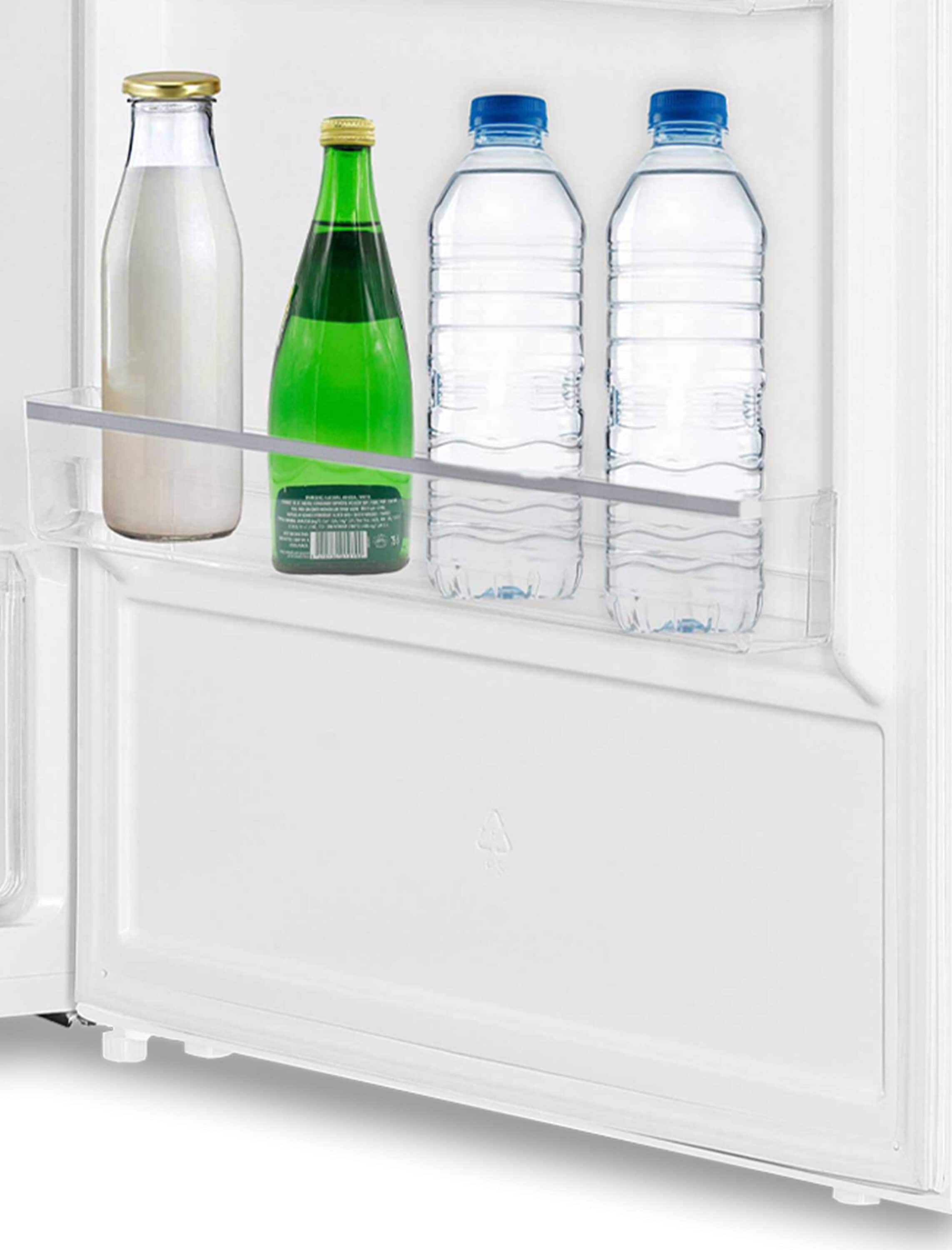 Refrigerador empotrado de acero inoxidable de 17 pies cúbicos con congelador superior y profundidad de mostrador Impecca