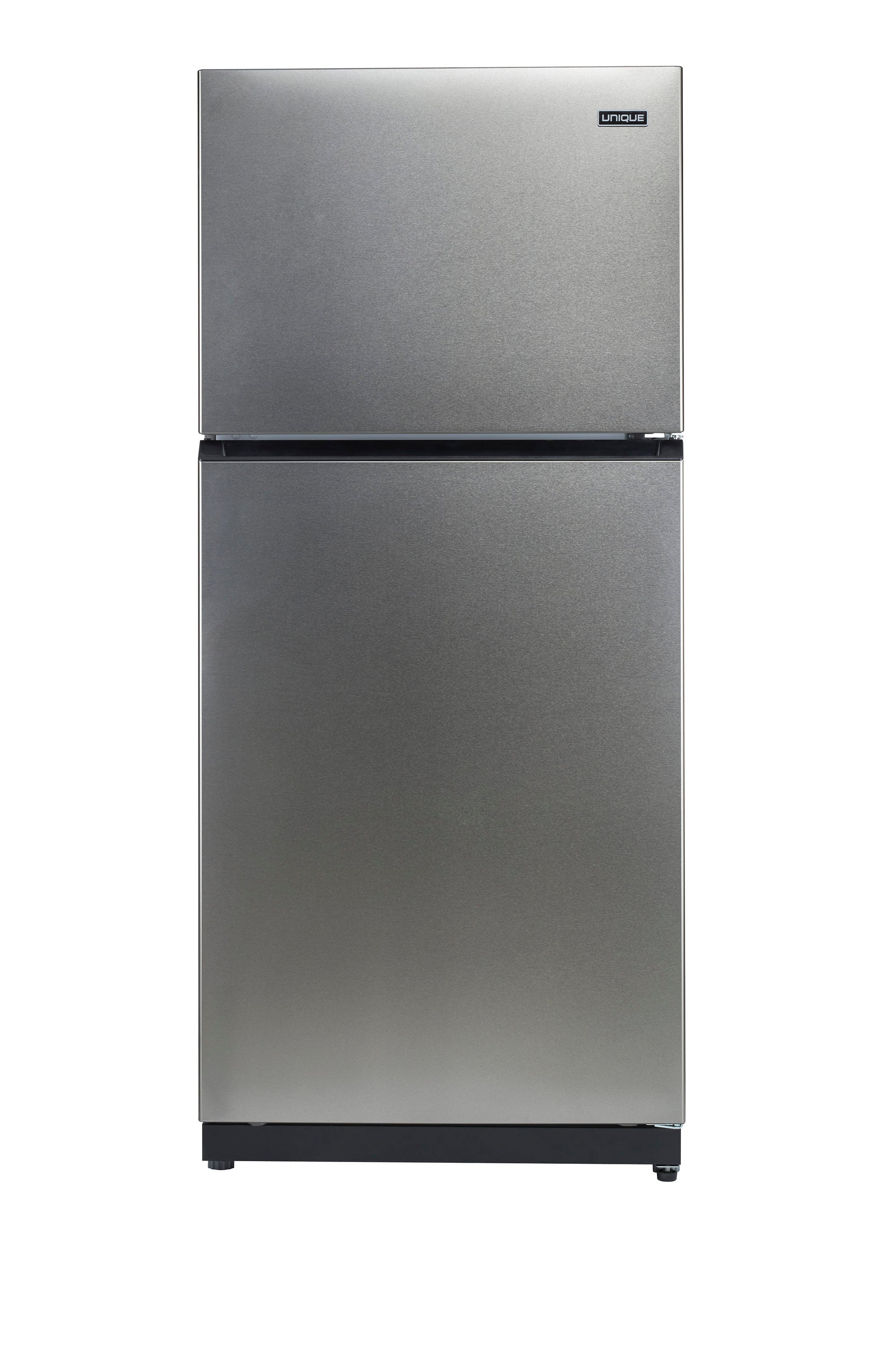 Refrigerador de 19 pies cúbicos único sin conexión a la red (acero inoxidable)