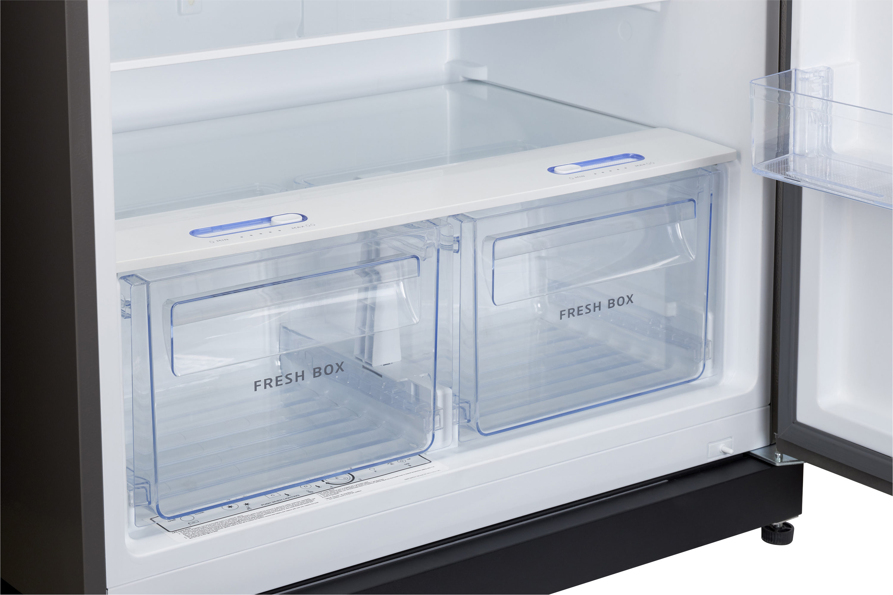 Refrigerador ÚNICO Off-Grid de 19 pies cúbicos con congelador superior (Negro) UGP-19C SM B