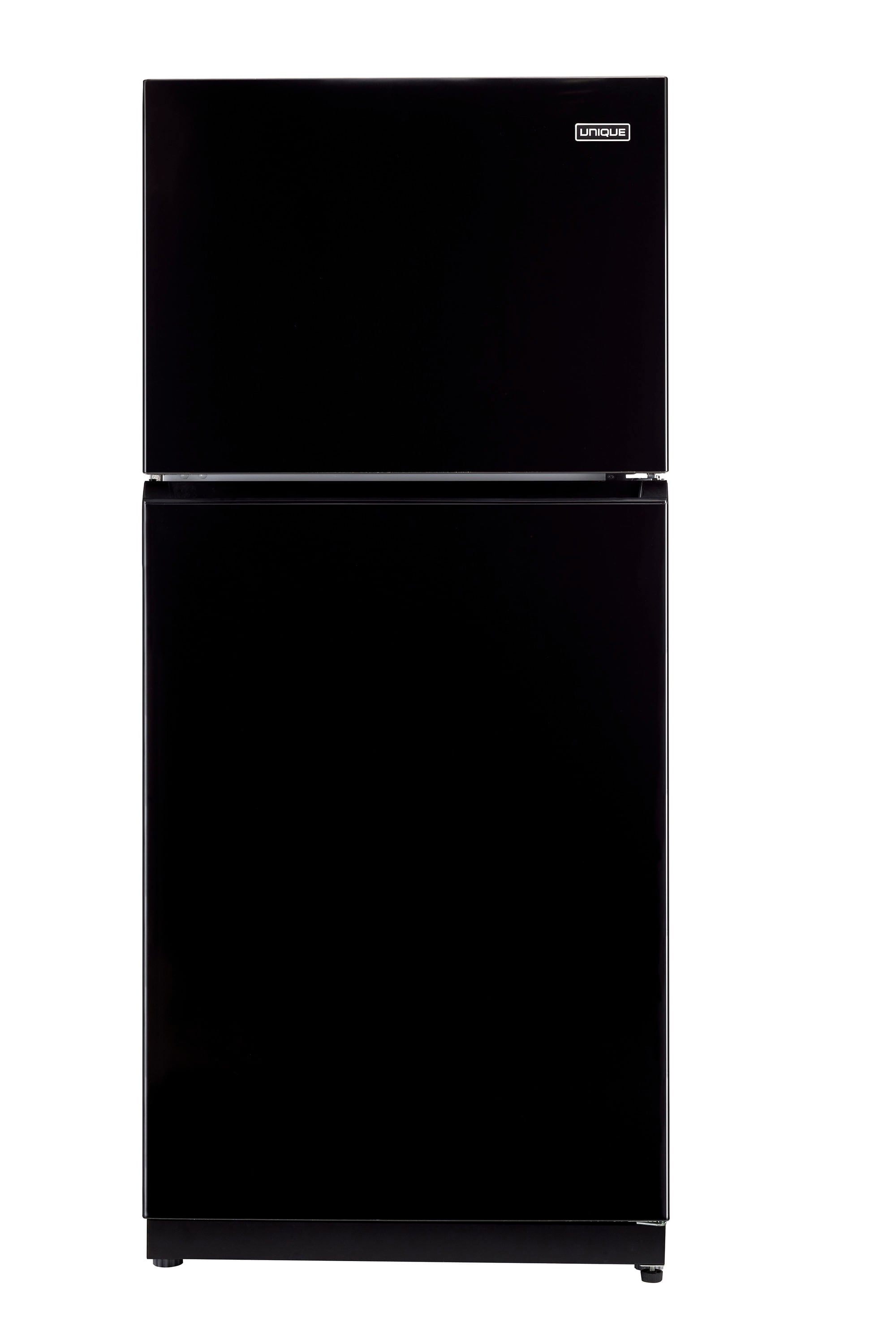 Refrigerador ÚNICO Off-Grid de 19 pies cúbicos con congelador superior (Negro) UGP-19C SM B