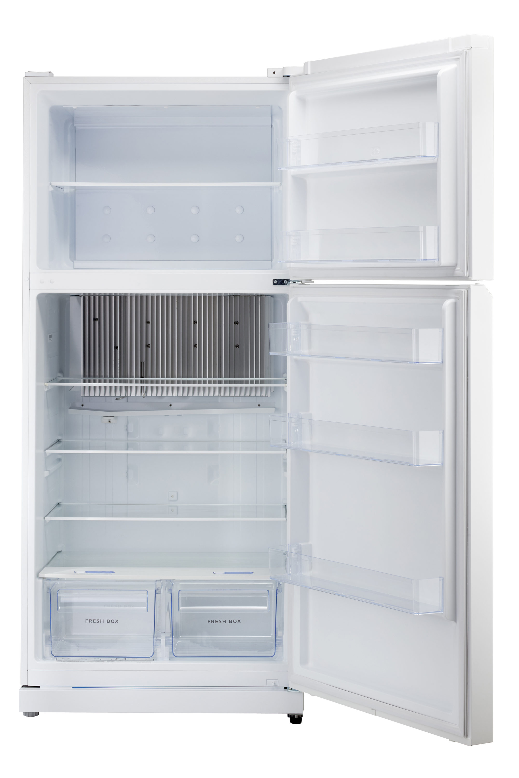 Refrigerador único Off-Grid de 19 pies cúbicos con congelador superior (Blanco) UGP-19C SM W